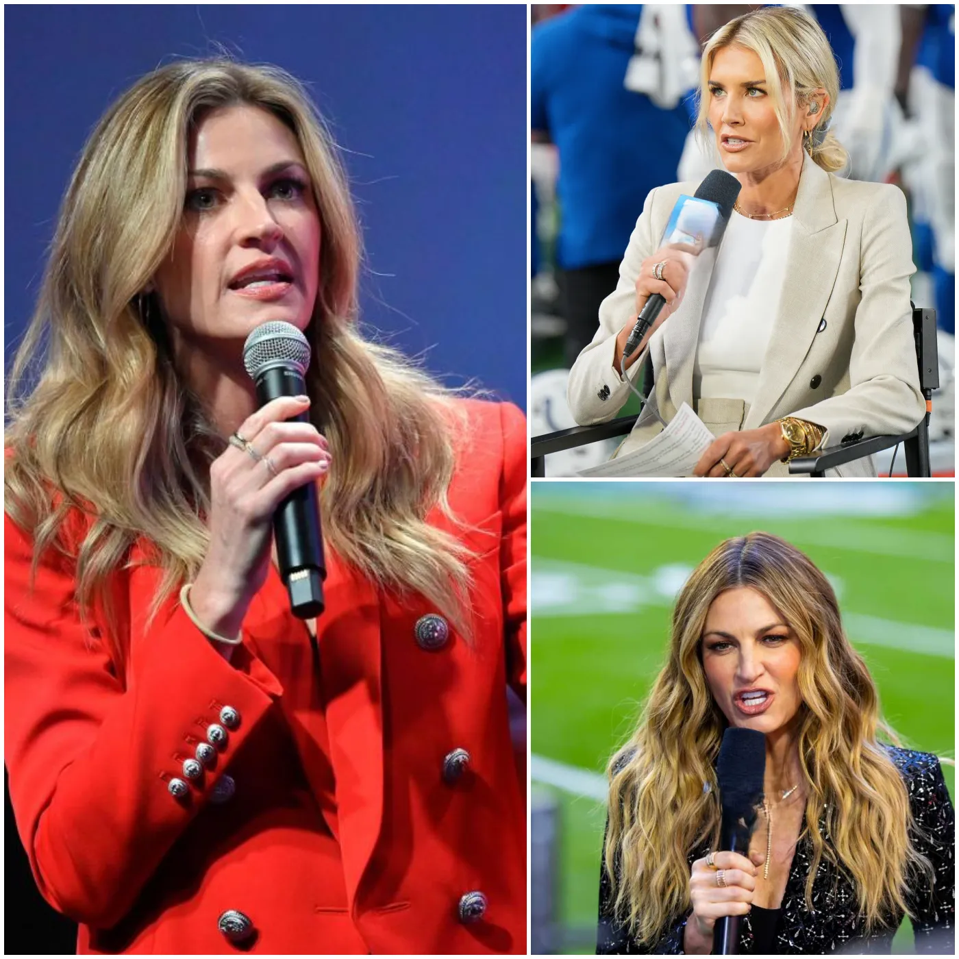 Erin Andrews Appears Unhappy with Charissa Thompson