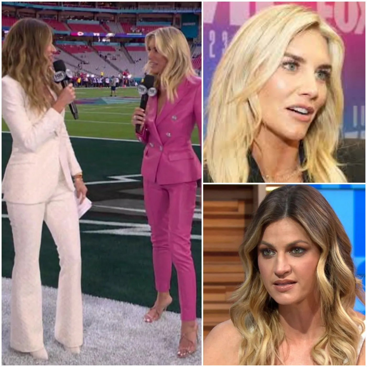 Erin Andrews Appears Unhappy with Charissa Thompson