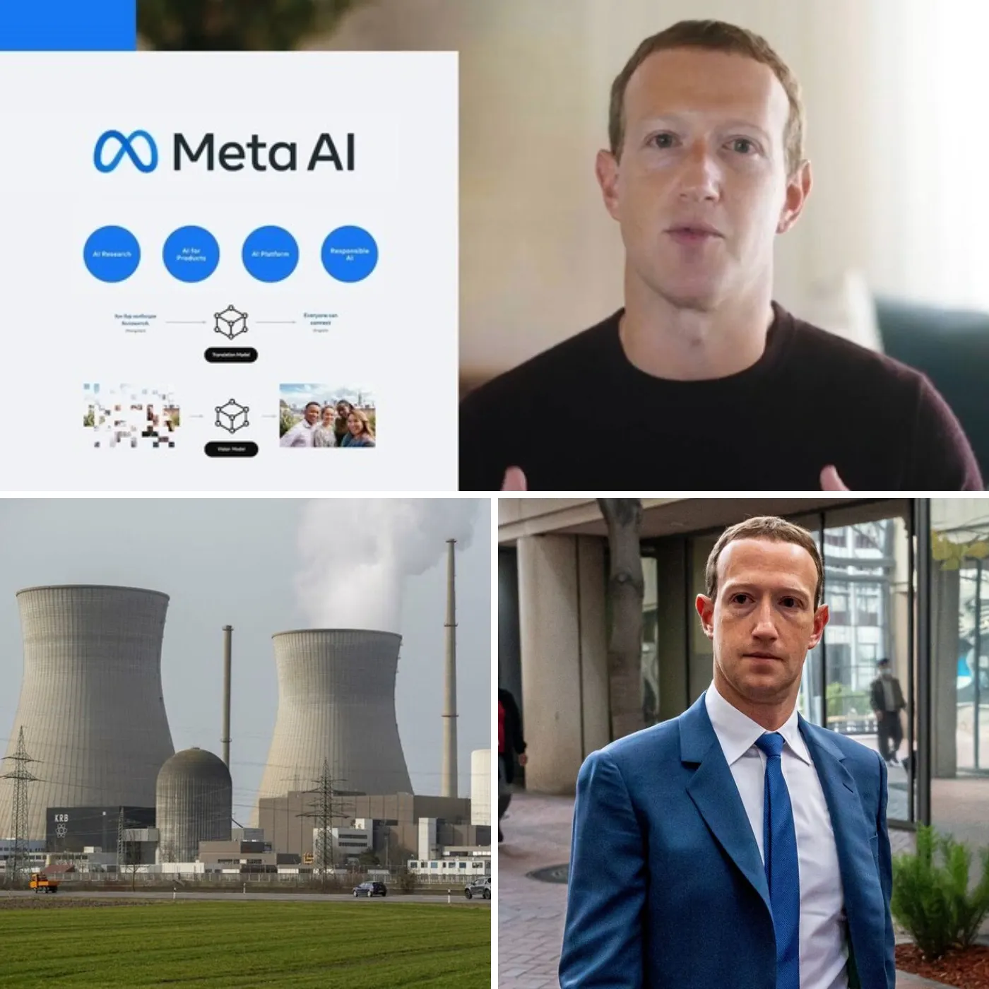 Mark Zuckerberg’s Bold Move: Nuclear Power Plant to Fuel Meta’s AI Revolution by 2025