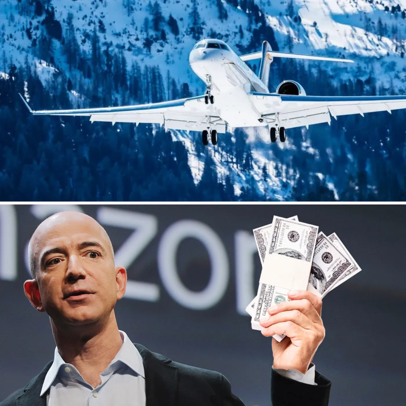 Jeff Bezos's Luxurious Aircraft Collection A Standout In the World Of Billionaire Assets