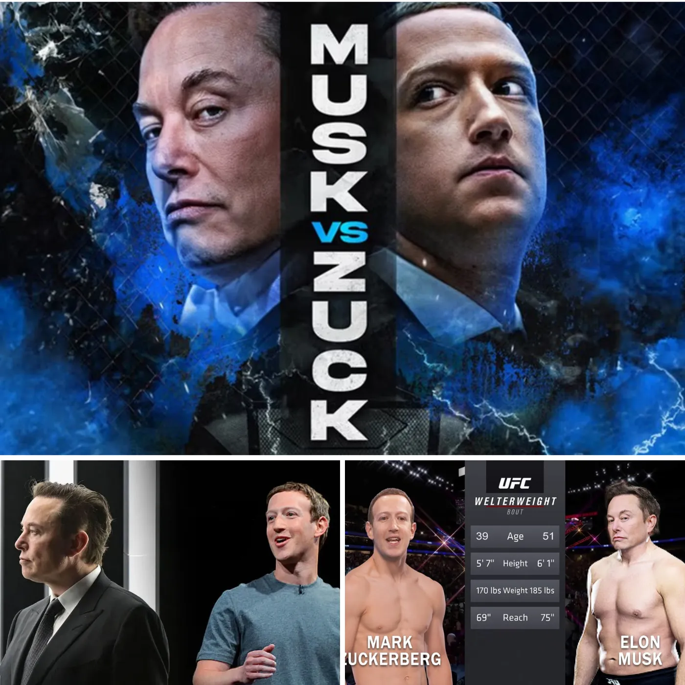 Elon Musk and Mark Zuckerberg Shake Up the UFC