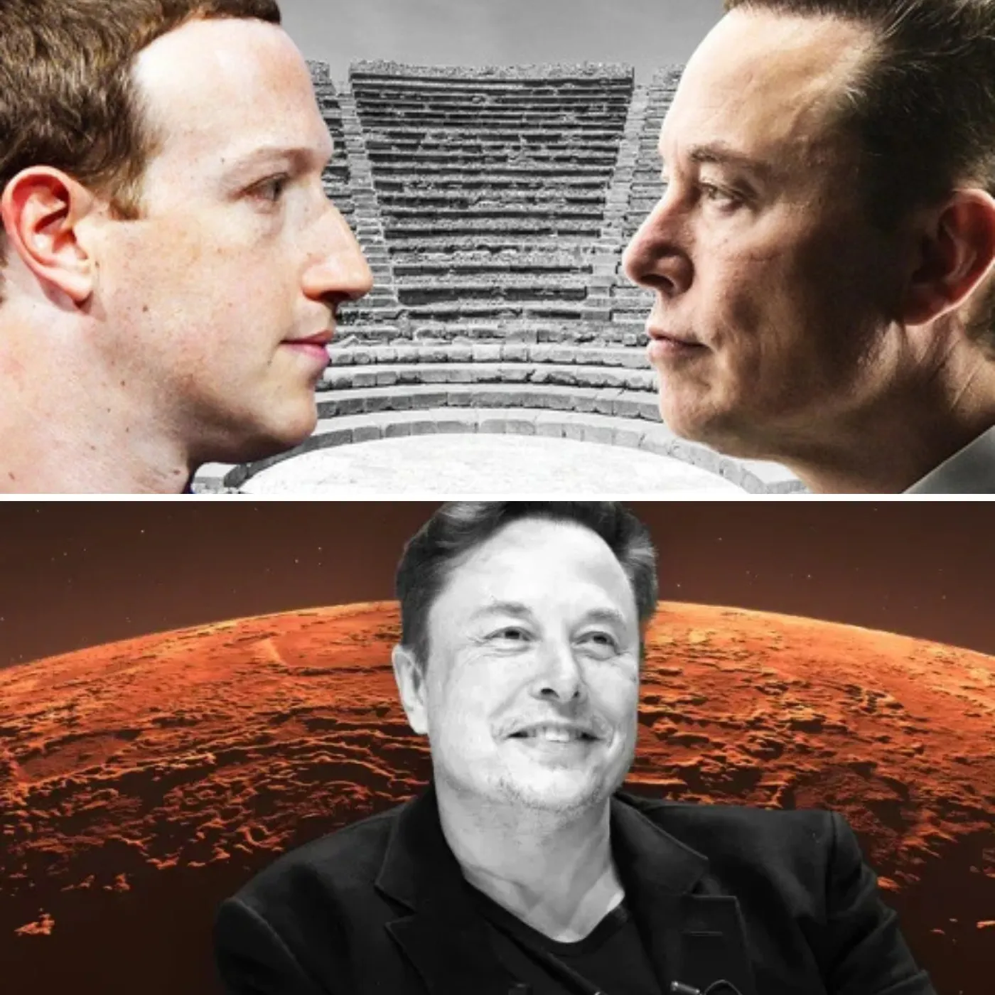 For the First Time, Mark Zuckerberg Stands Alongside Elon Musk