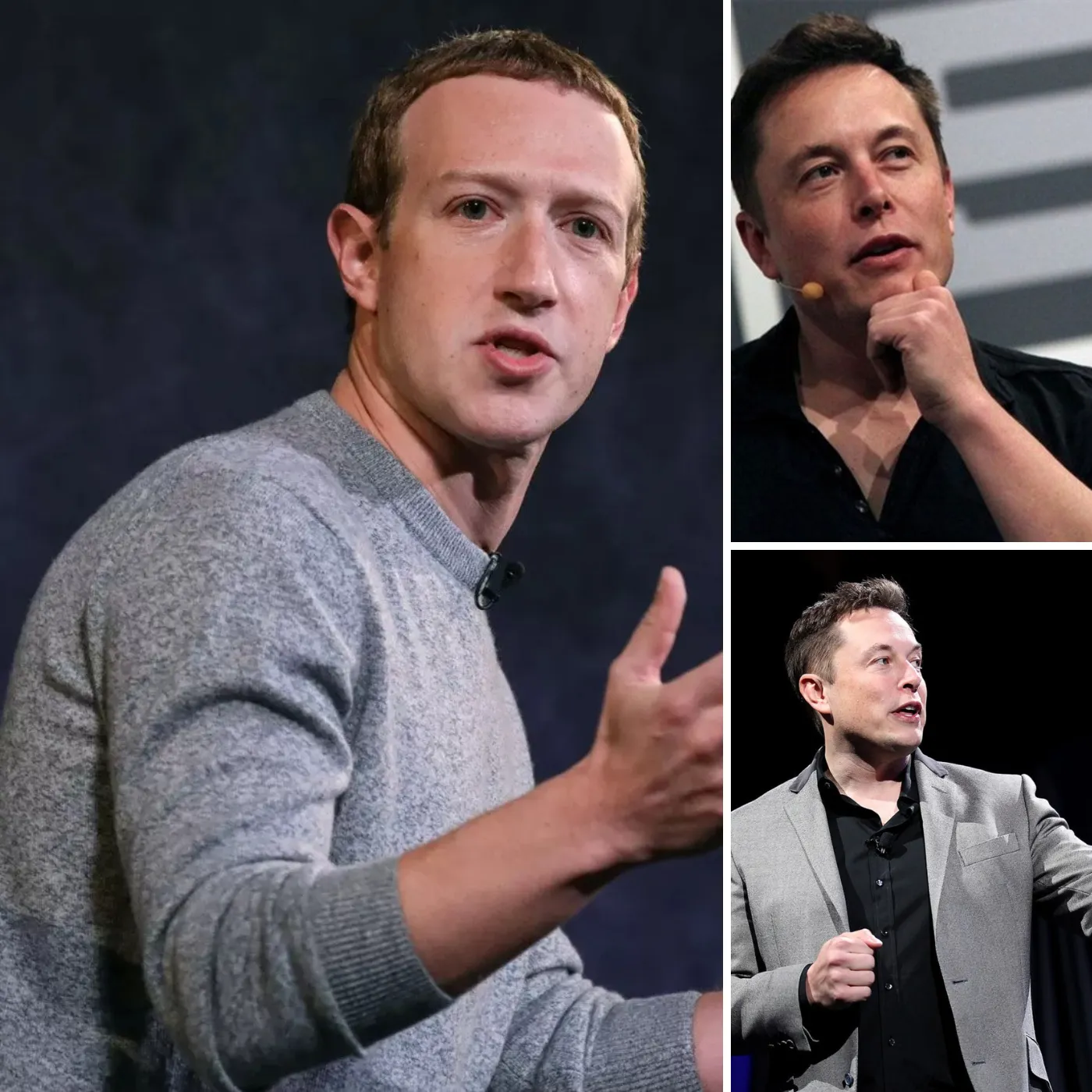 For the First Time, Mark Zuckerberg Stands Alongside Elon Musk