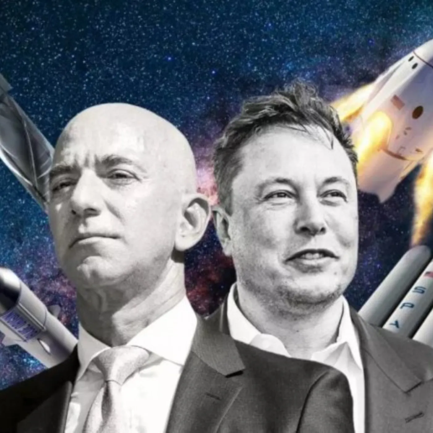 How Jeff Bezos Bets $20 Billion to Challenge Elon Musk's SpaceX