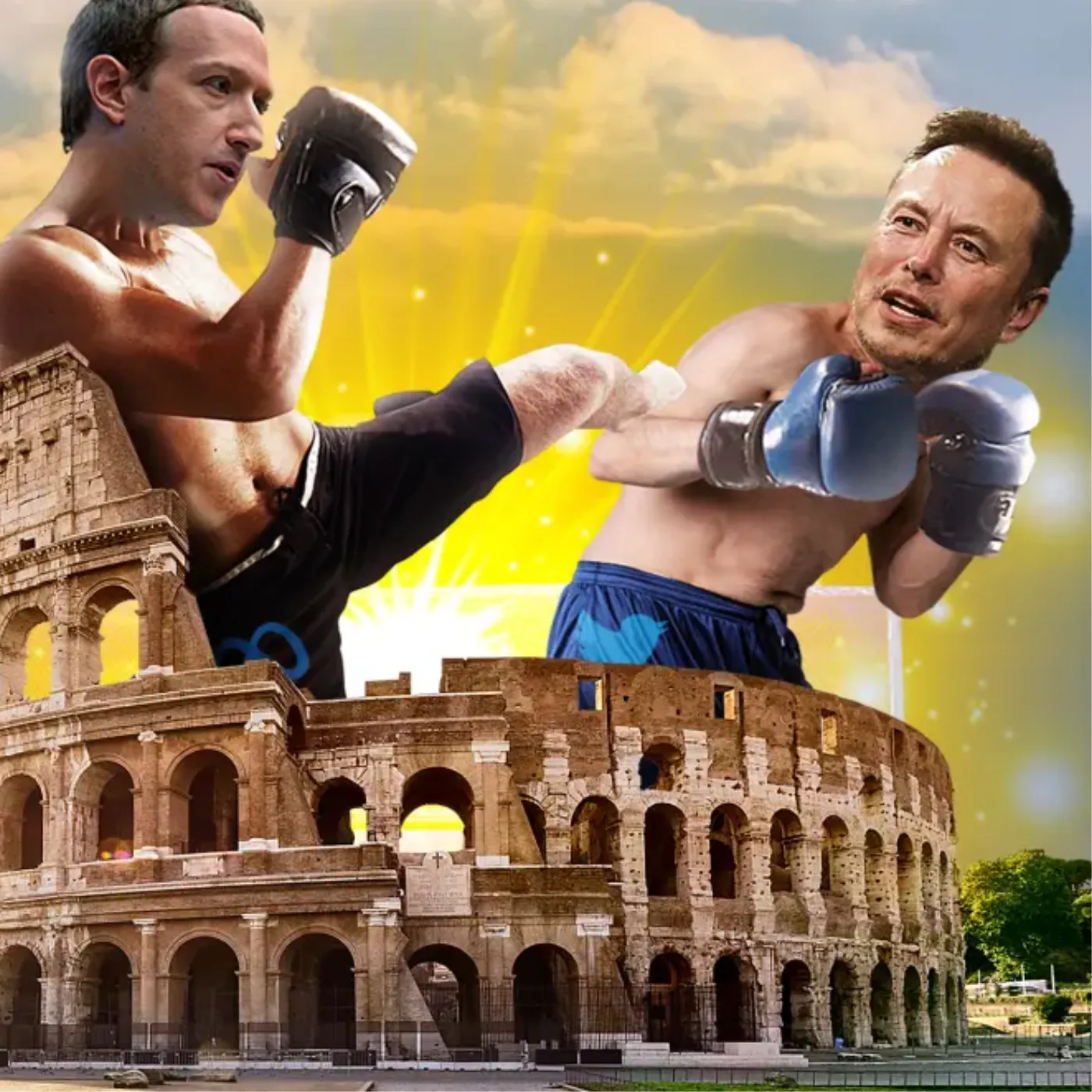 The strange battle between Elon Musk and Mark Zuckerberg takes an astonishing turn as it could take place in the Roman Colosseum.