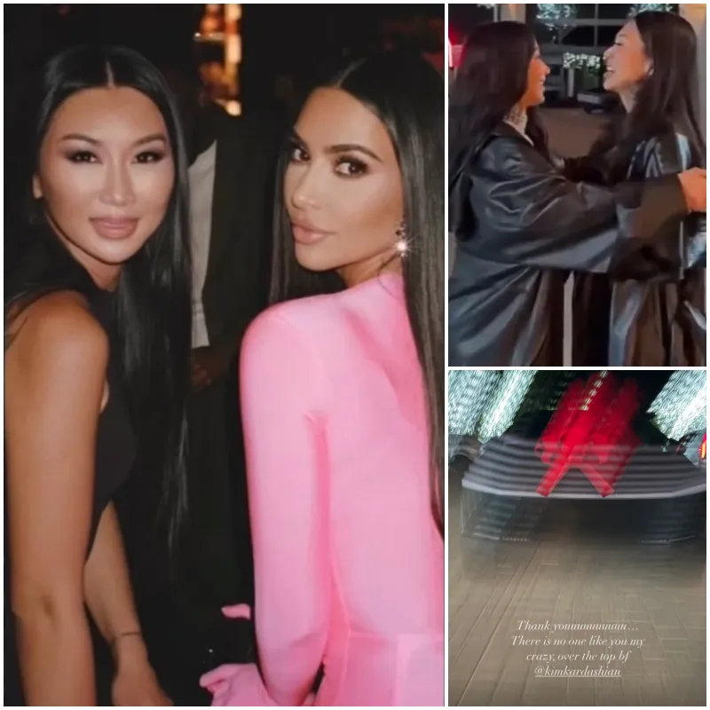 Kim Kardashian Gifts Best Friend Tracy Romulus a Tesla Cybertruck for Her Birthday