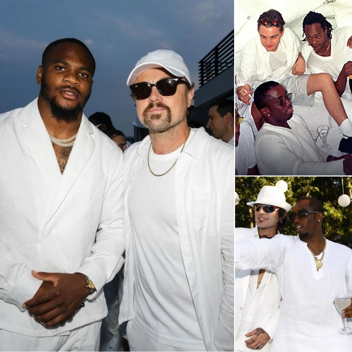 Leonardo DiCaprio was also stuck in the circle of Diddy's verdict due to the white party appearance