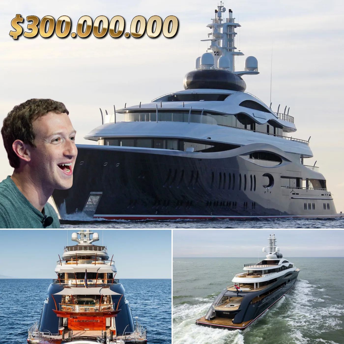 Mark Zuckerberg’s $300 Million Superyacht Launchpad – The Peak of Billionaire Luxury