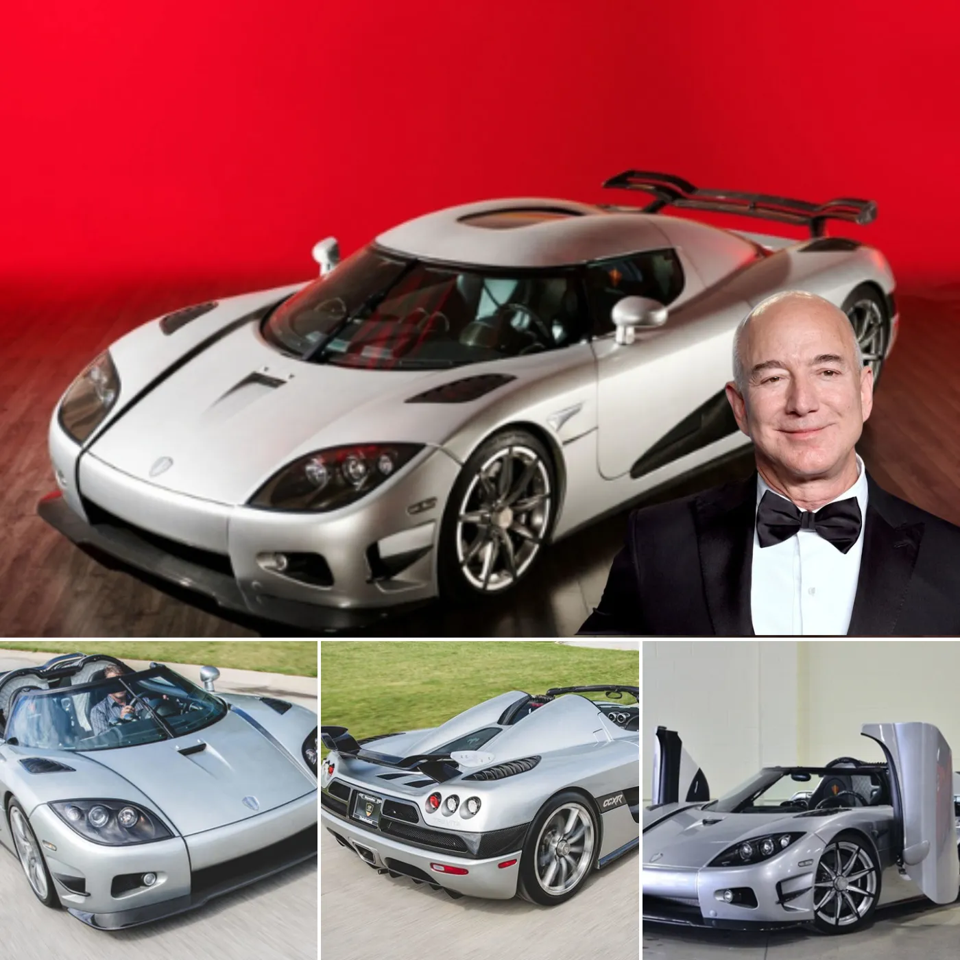 The Untouchable Supercar Jeff Bezos $15 Million Koenigsegg CCXR Trevita with Diamond Techno