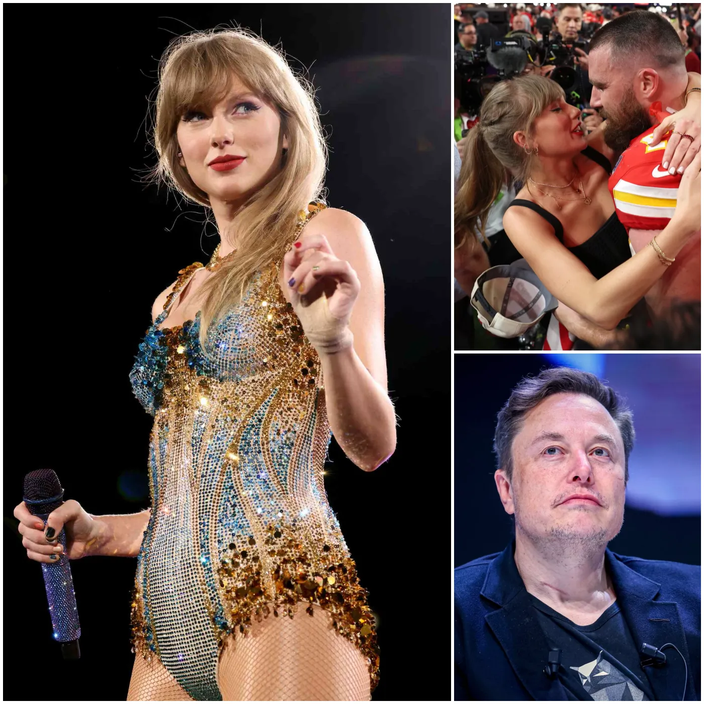 Exclusive Taylor Swift and Travis Kelce vs. Elon Musk Fighting for Your Christmas Attention.