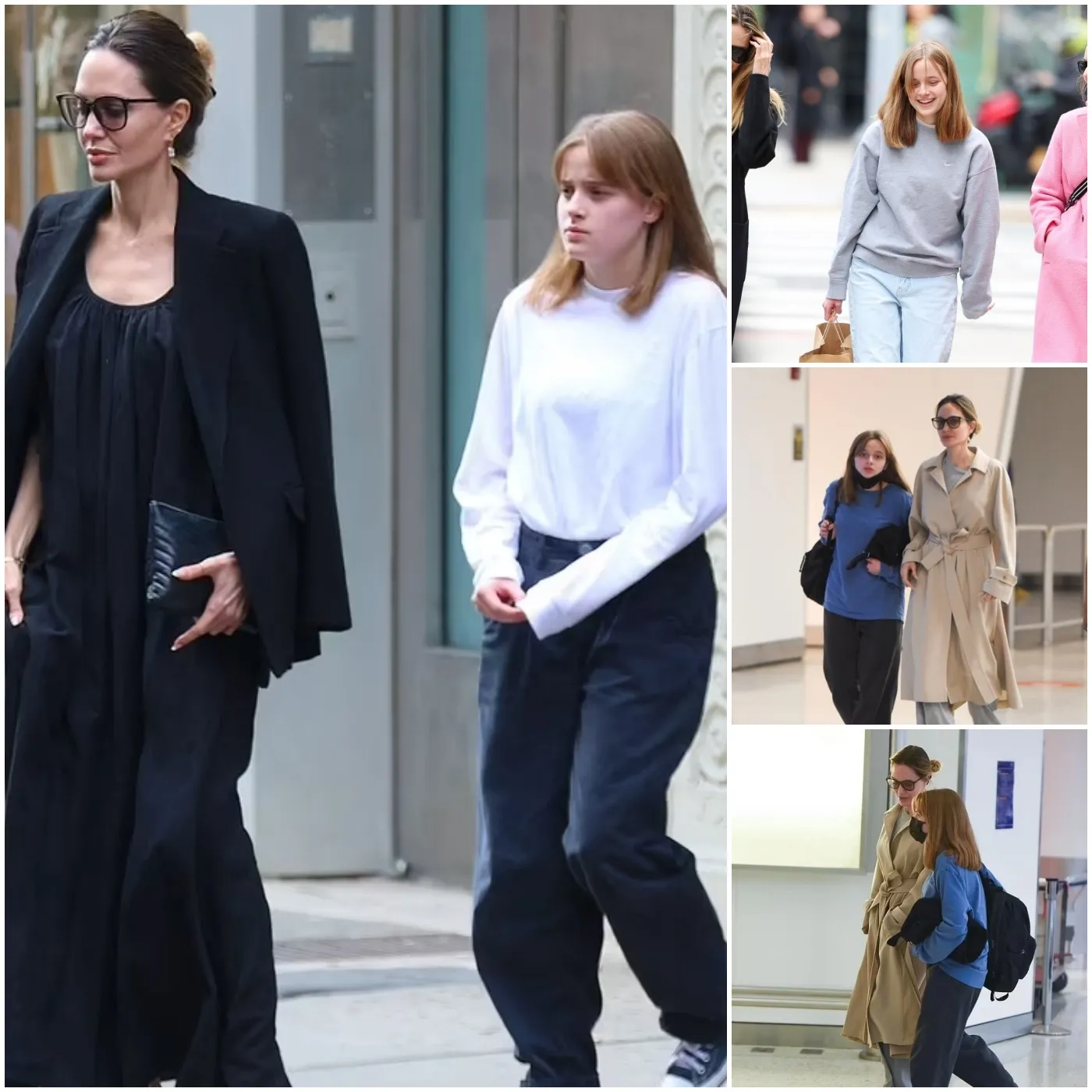 Angelina Jolie and Vivienne Jolie-Pitt Enjoy Post-Christmas Shopping Outing in LA