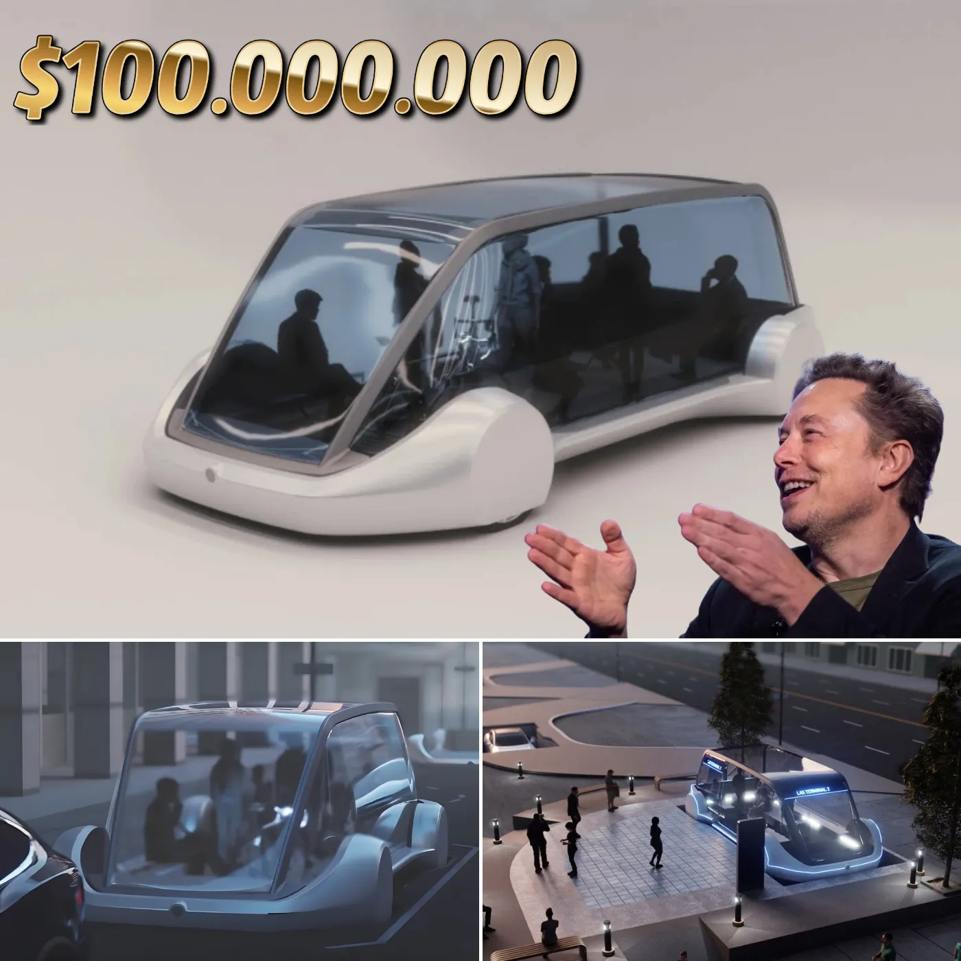 Elon Musk’s $100 Billion Tunnel Transport Pods Set to Redefine the Future of Urban Travel and Here’s Why