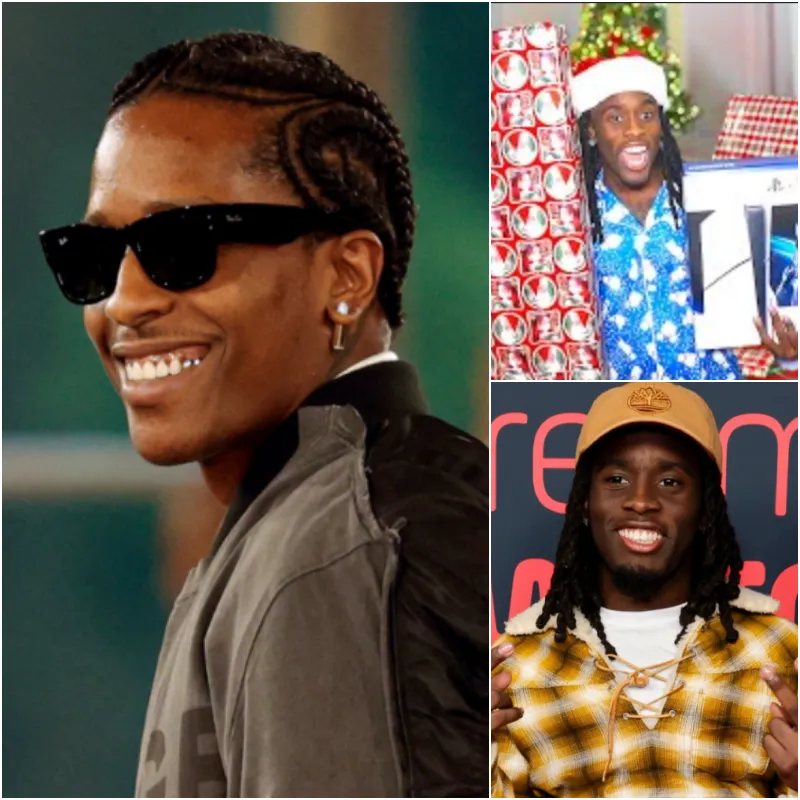 A$AP Rocky Trolls Kai Cenat with Puma Christmas Gift – Fans Can’t Stop Laughing!