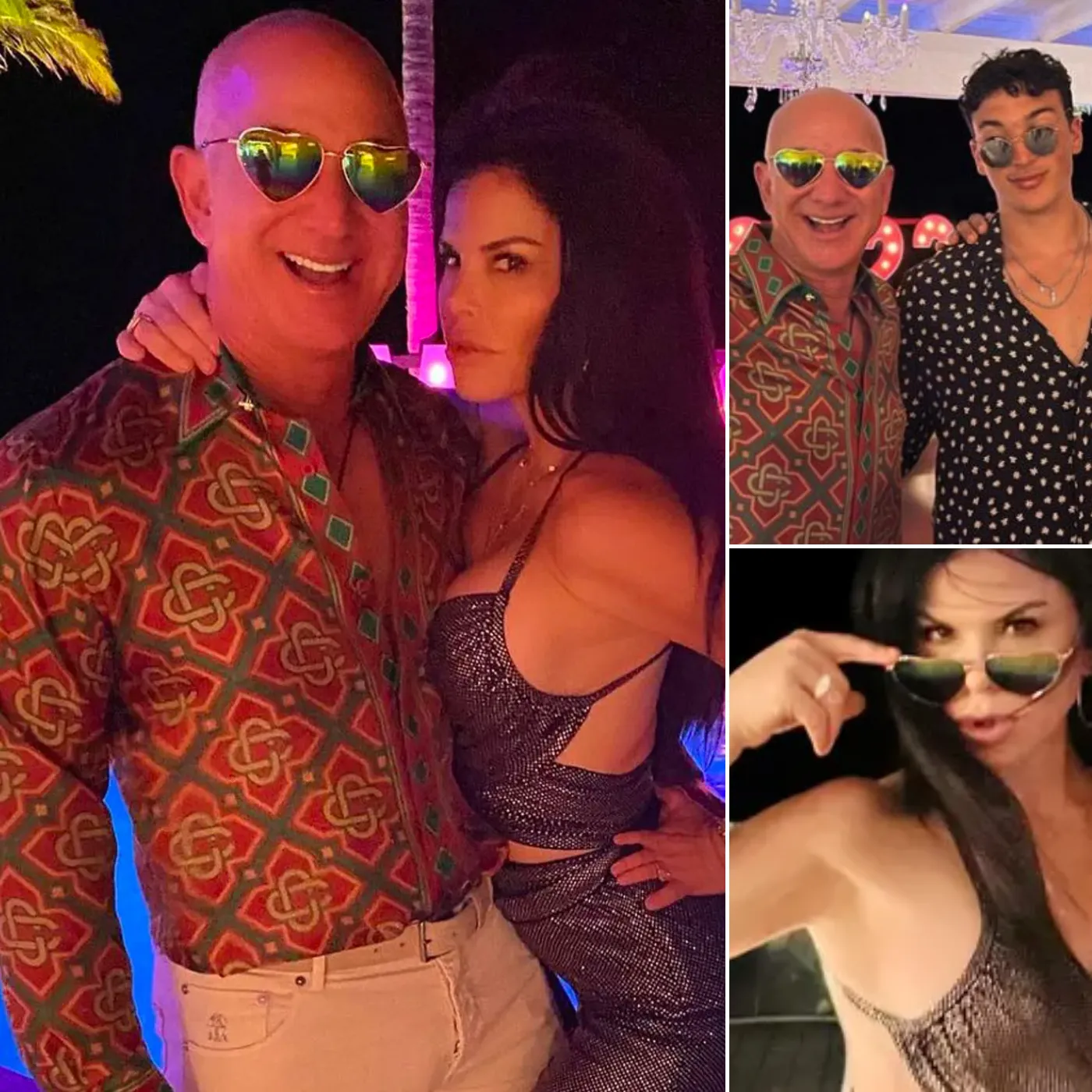 Lauren Sanchez Turns Heads with Glamorous Look as Jeff Bezos Reveals Wedding Plans at New Year’s Party!