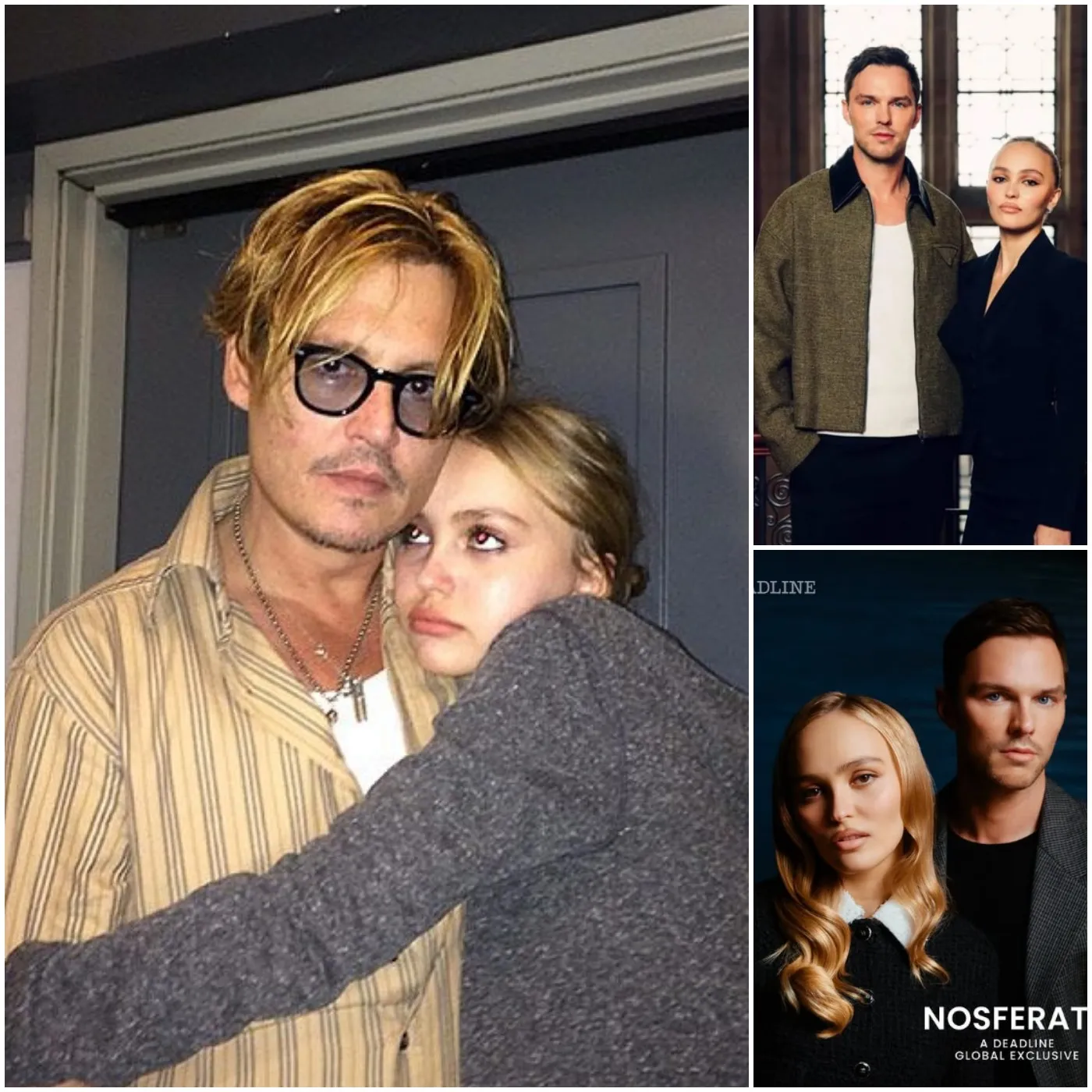 Johnny Depp aggressively criticizes the connection between Nicholas Hoult and Lily Rose Deep.