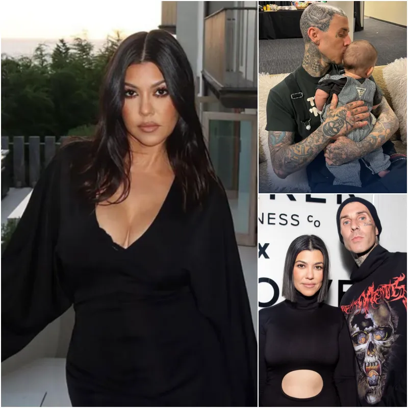 Kourtney Kardashian and Travis Barker Share Heartwarming Family Photo With Their Kids