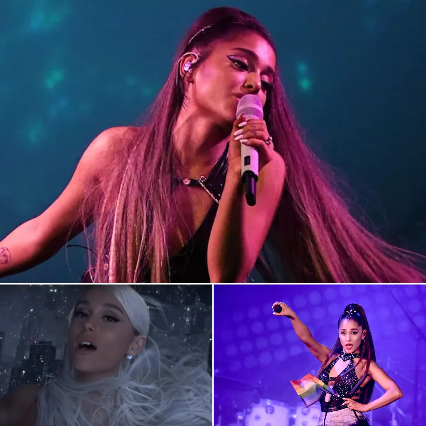 Ariana Grande was the end of a year with many special events from vibrating to souring heart