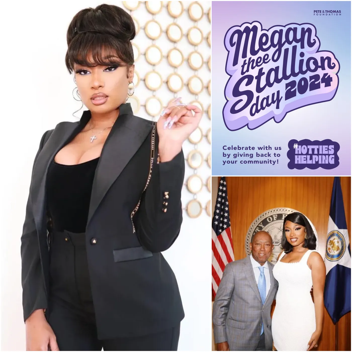 Megan Thee Stallion’s Philanthropic Impact: How the Pete & Thomas Foundation Changed Lives in 2024