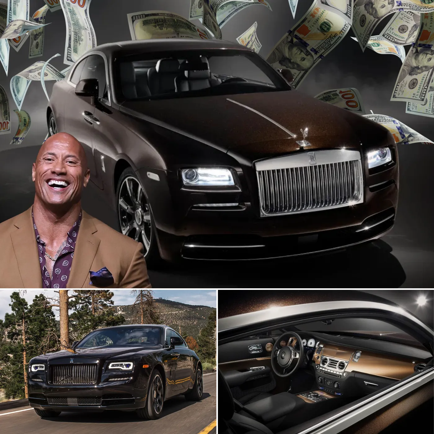 Dwayne Johnson’s $300,000 Rolls-Royce Wraith Limited Edition Became the Ultimate Status Symbol