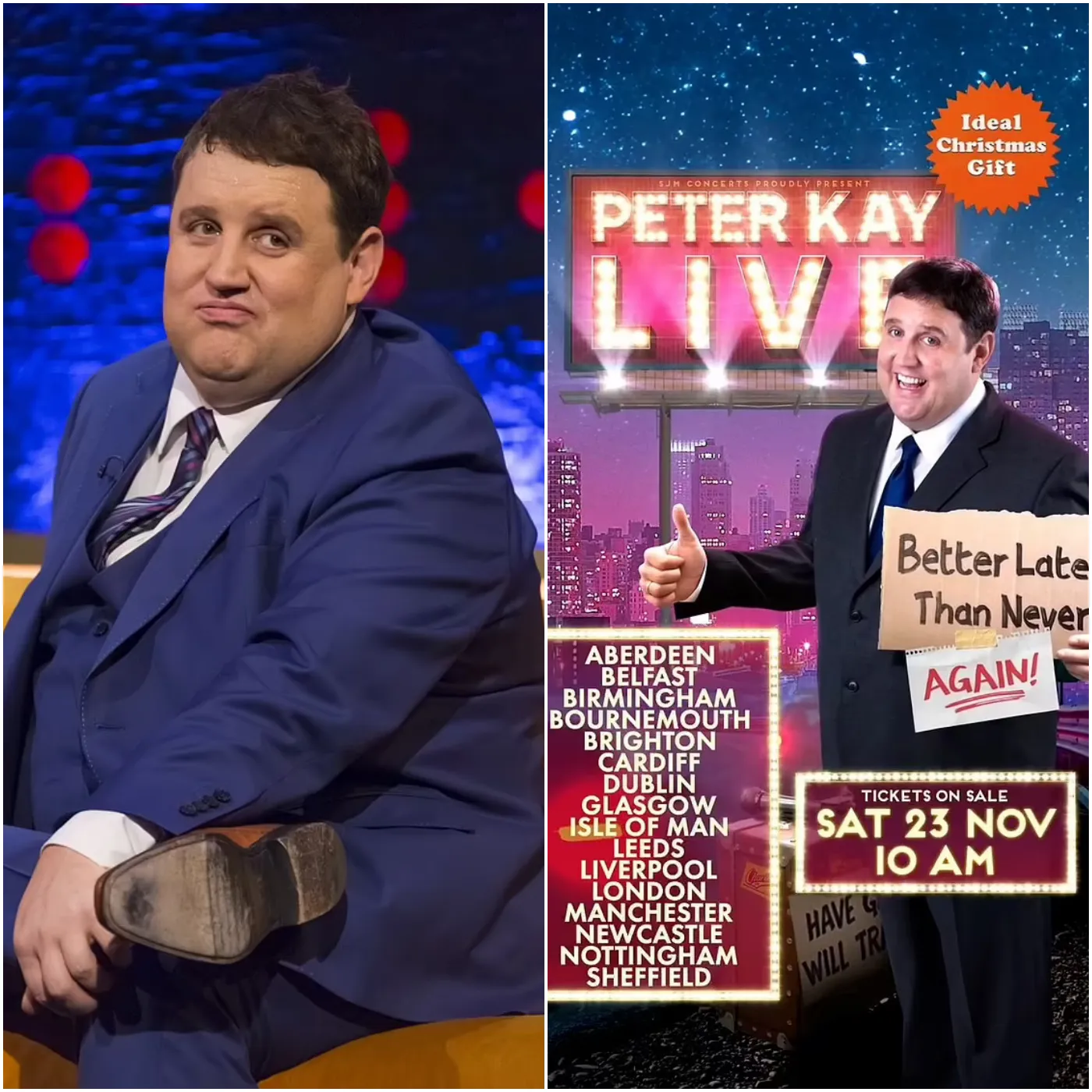 Peter Kay Tops the 2024 Rich List After Smashing Records With His Residency Tour