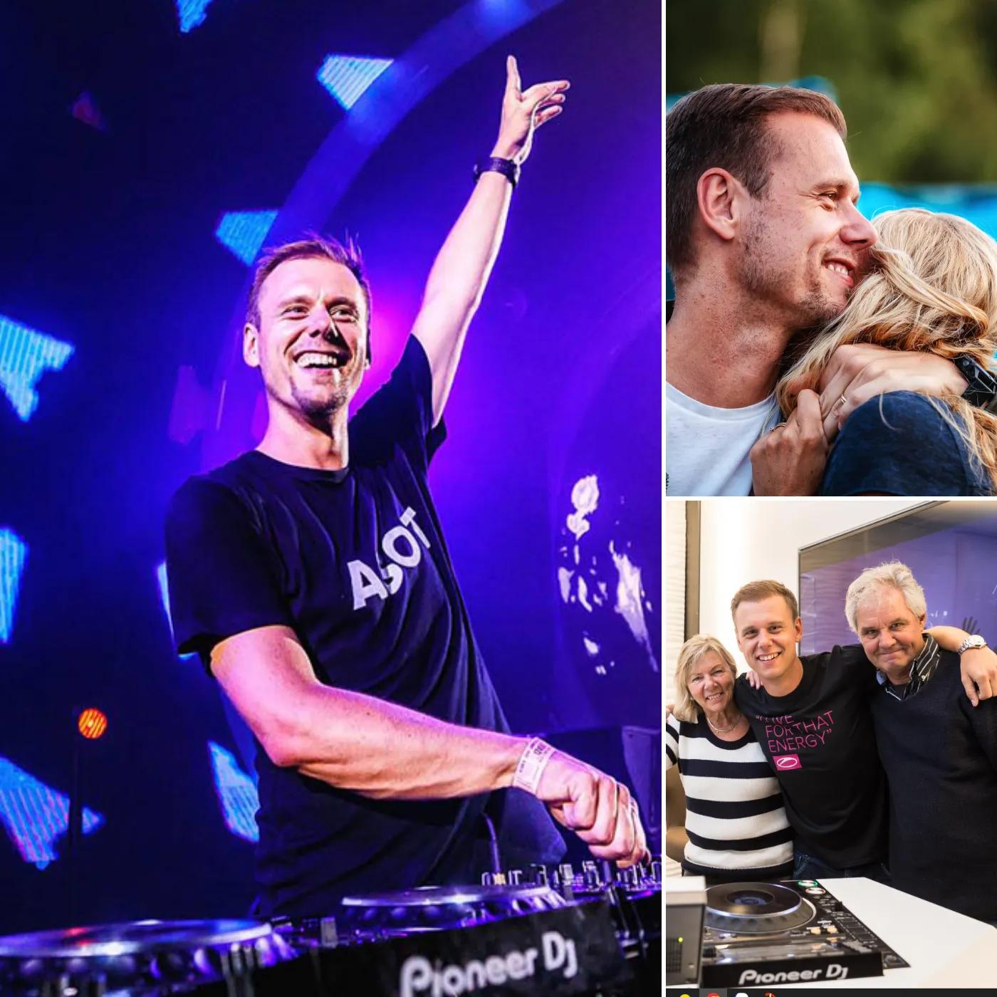 Armin van Buuren plans to take a break from touring to spend more time with his family.