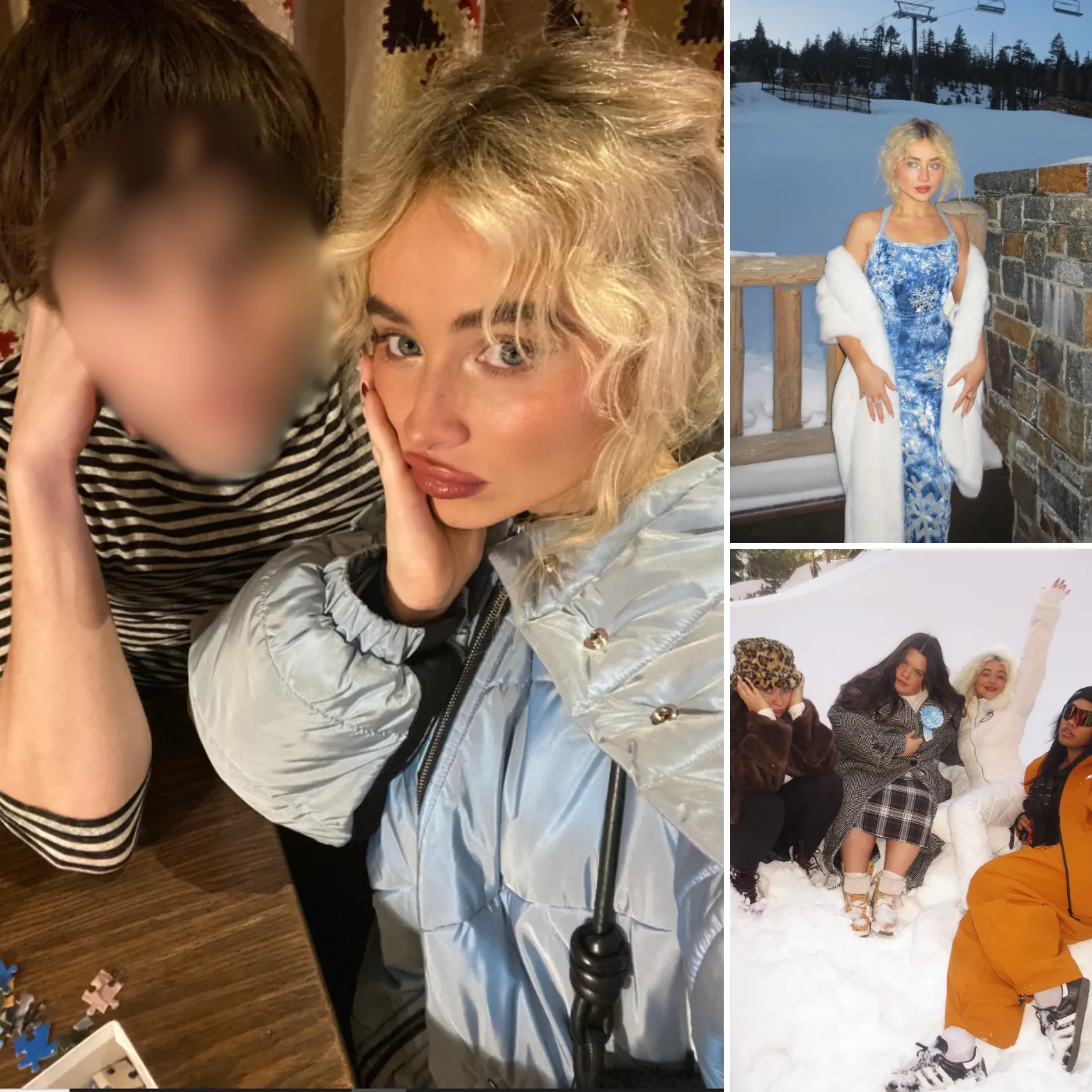 Sabrina Carpenter just had a New Year’s trip with her mystery boyfriend and her friends.