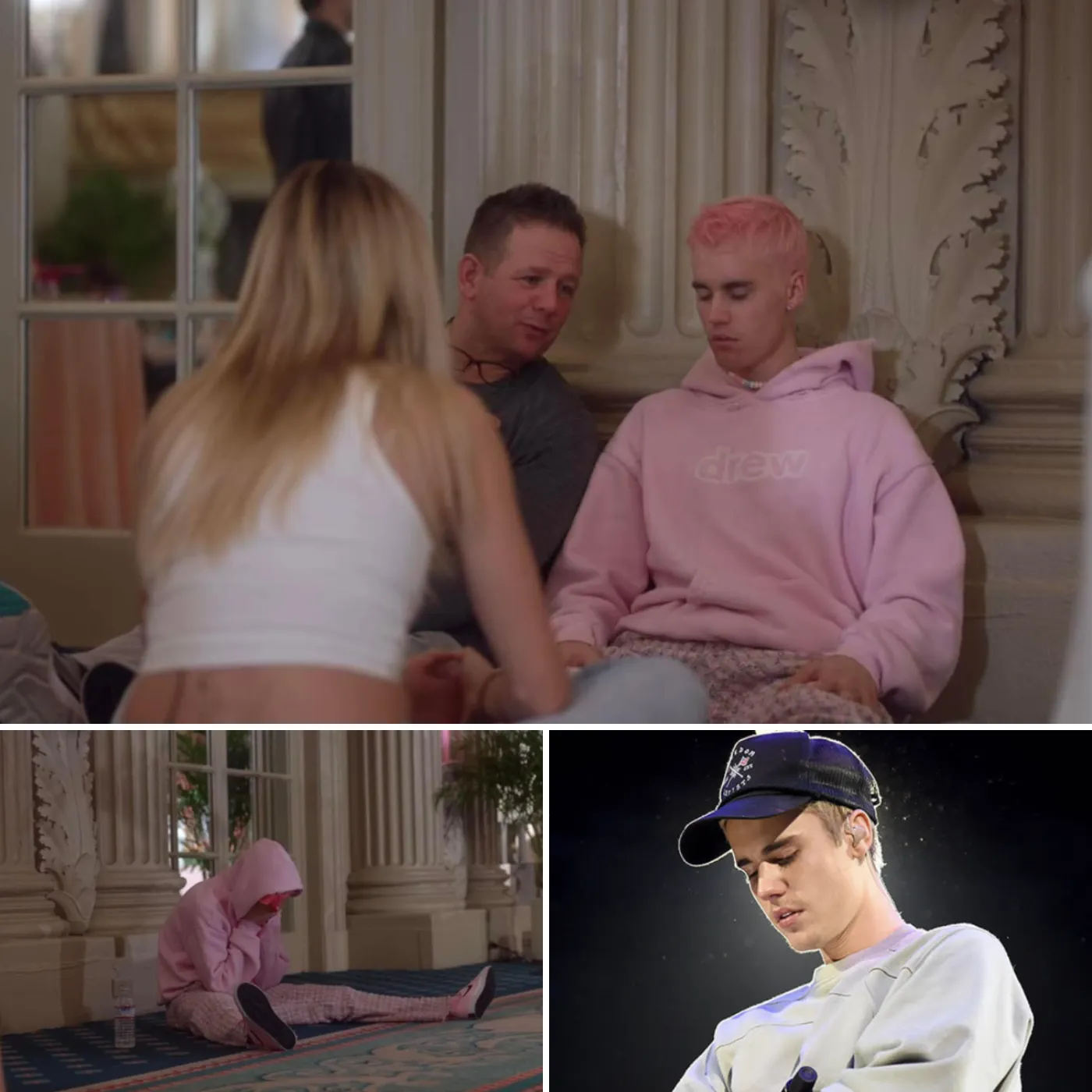 Justin Bieber's emotional breakdown while filming. 19 Justin Bieber's emotional breakdown while filming.