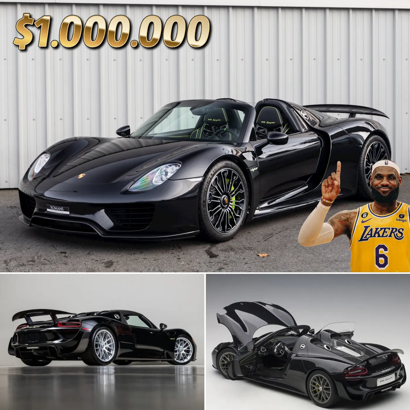 The Hidden Secrets Behind LeBron James’ $1 Million Porsche 918 Spyder 13 The Hidden Secrets Behind LeBron James’ $1 Million Porsche 918 Spyder