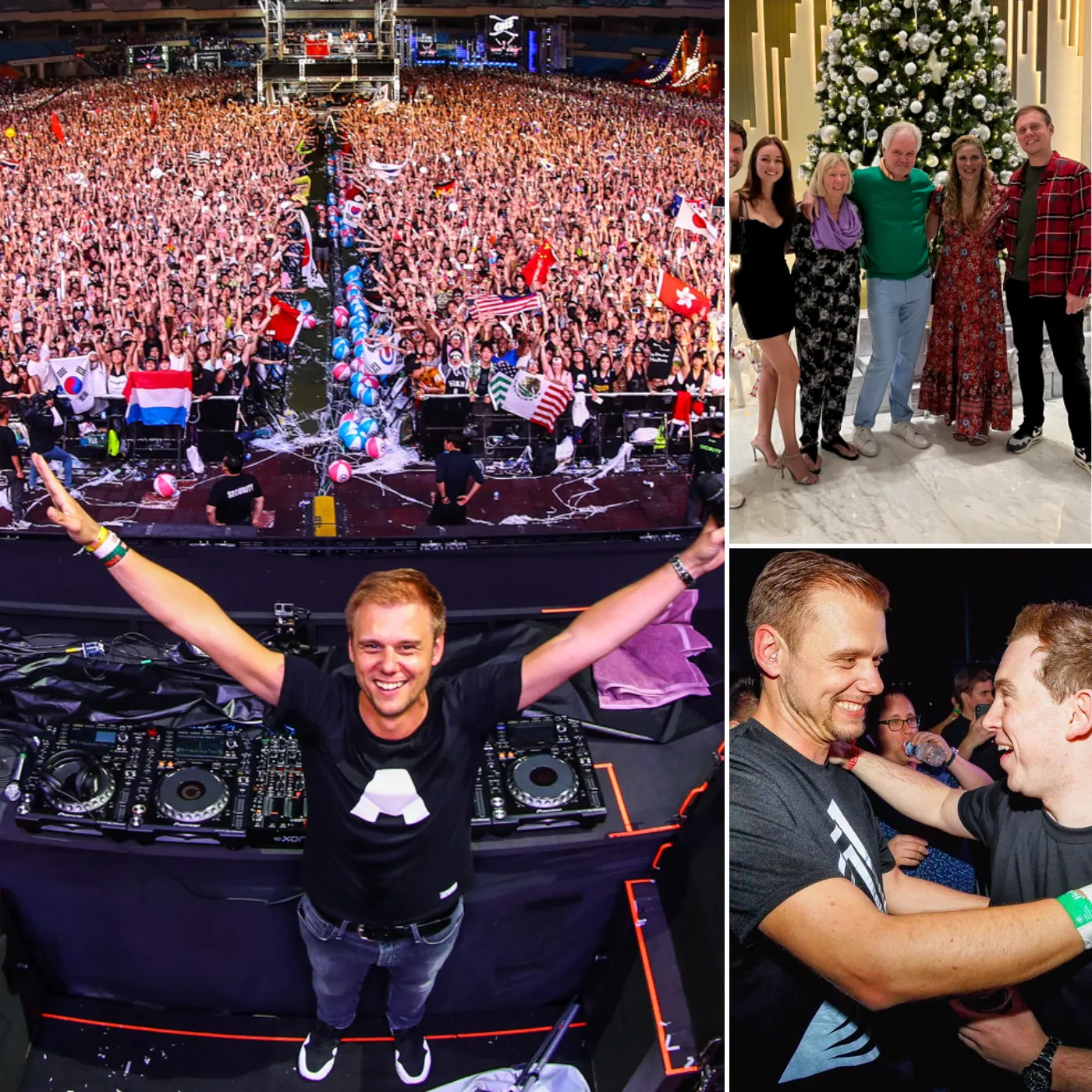 Armin van Buuren had to go through a difficult journey to find a balance between family and friends. 19 Armin van Buuren had to go through a difficult journey to find a balance between family and friends.