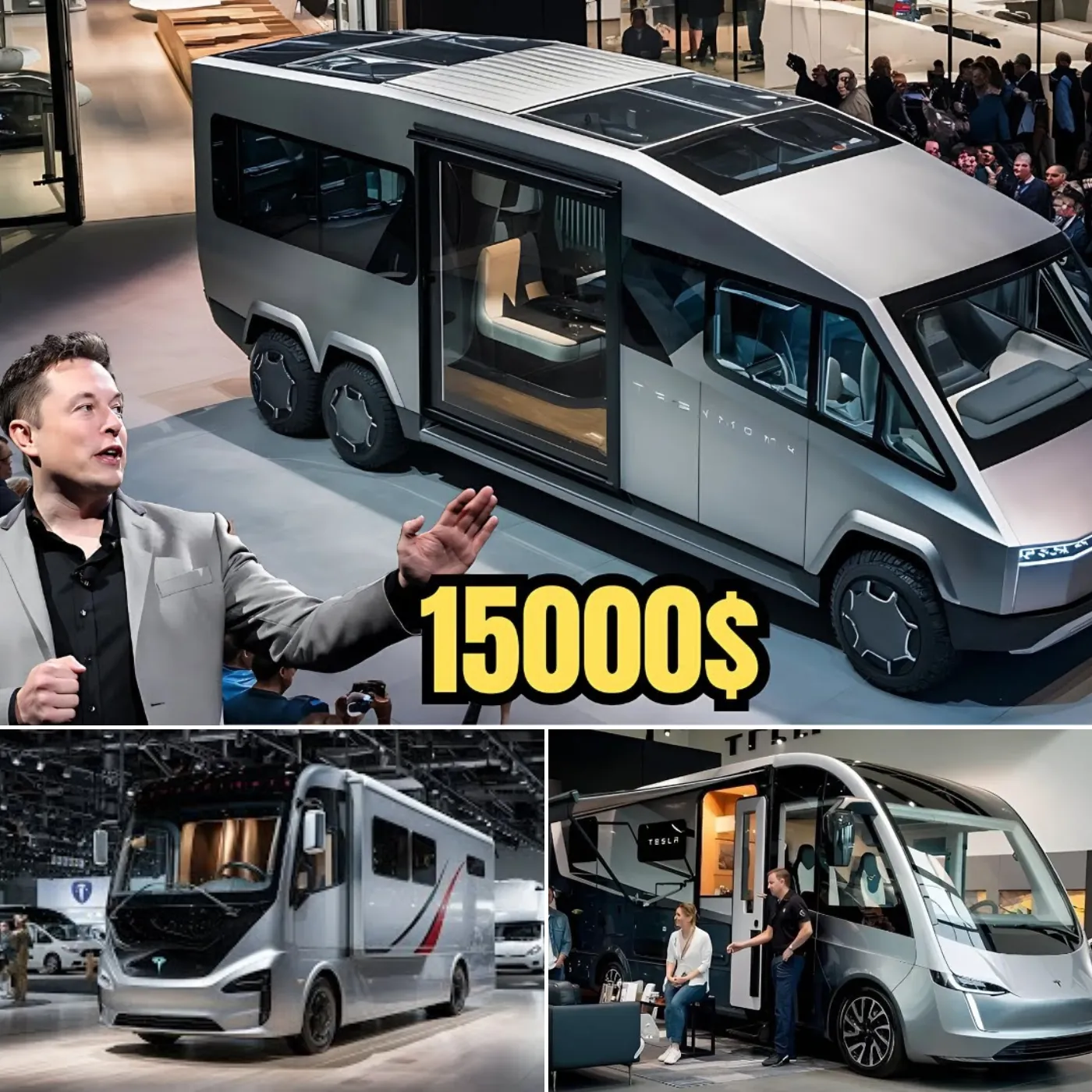 Travel in Style for $15,000? Elon Musk’s New Motor Home is Turning Heads!