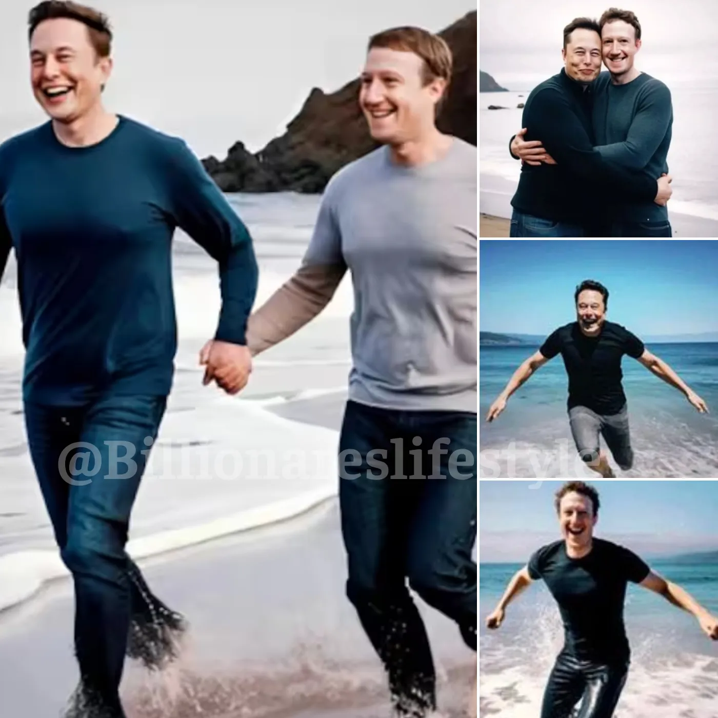 Cover Image for Putting Aside Long-Standing Disagreements, Mark Zuckerberg Unexpectedly Sides with Elon Musk When There Is a “Common Opponent”