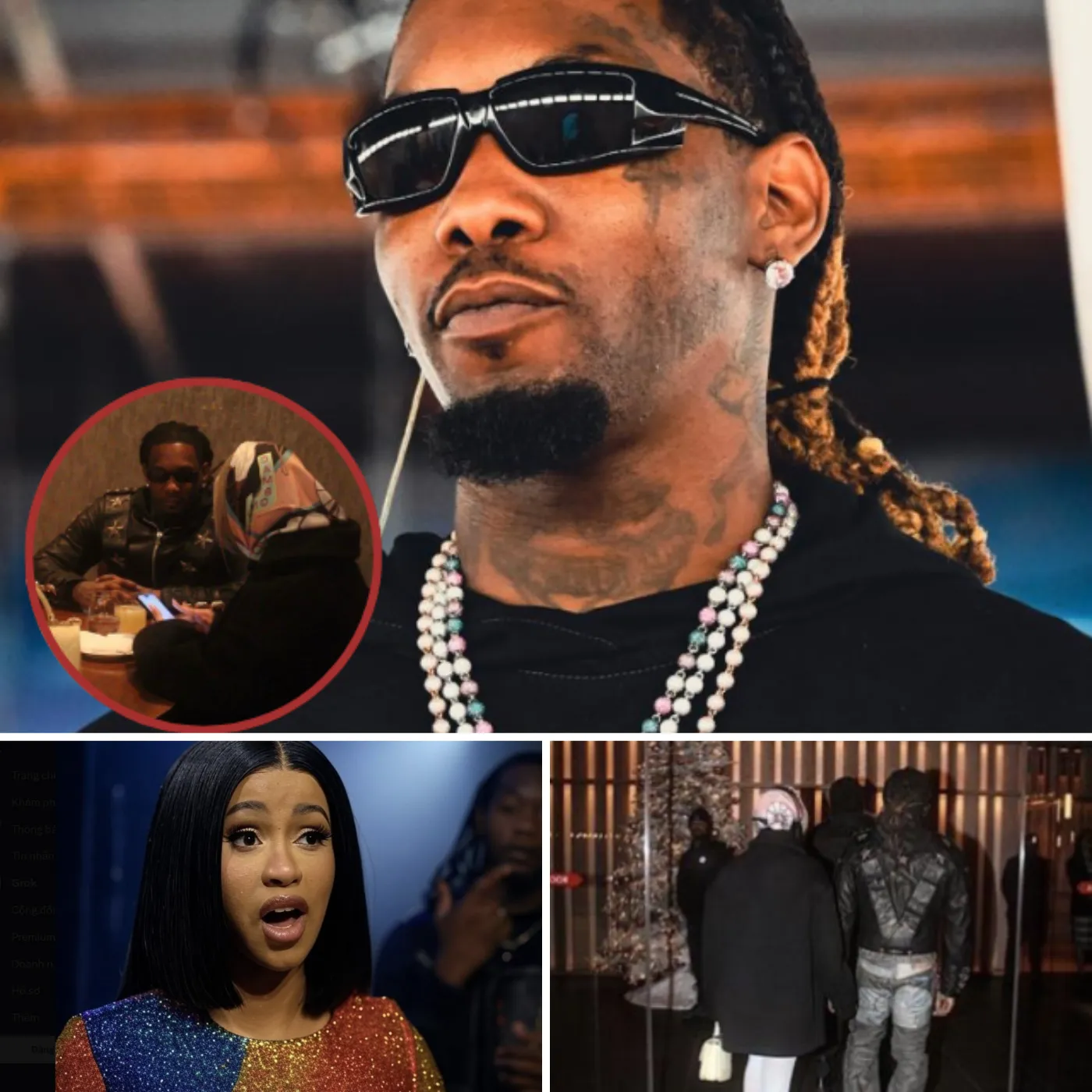 Offset spotted with new girlfriend at Nobu after Cardi B split