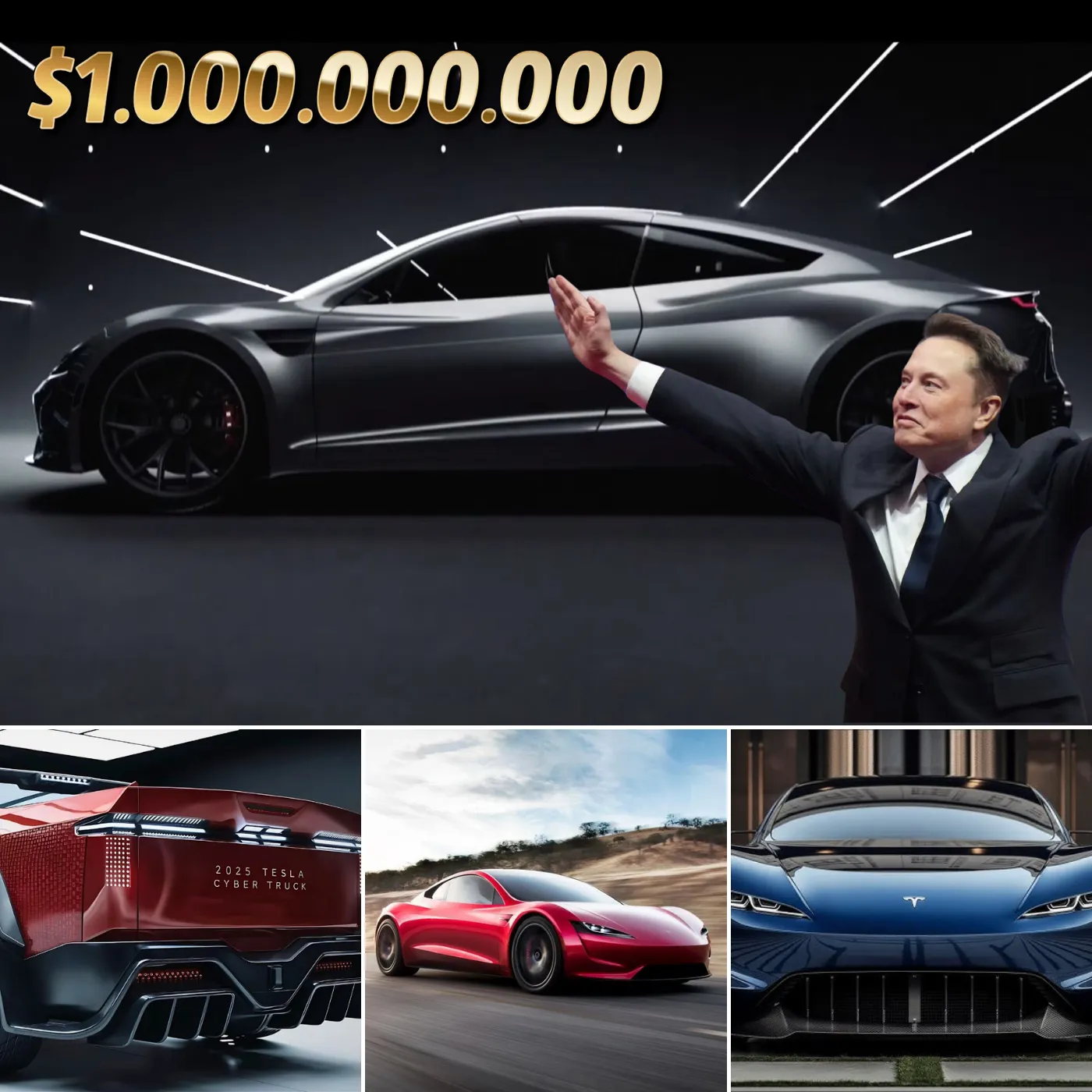 Discover the Mind-Blowing Tesla Collection Set to Shock with Its $1 Billion Value