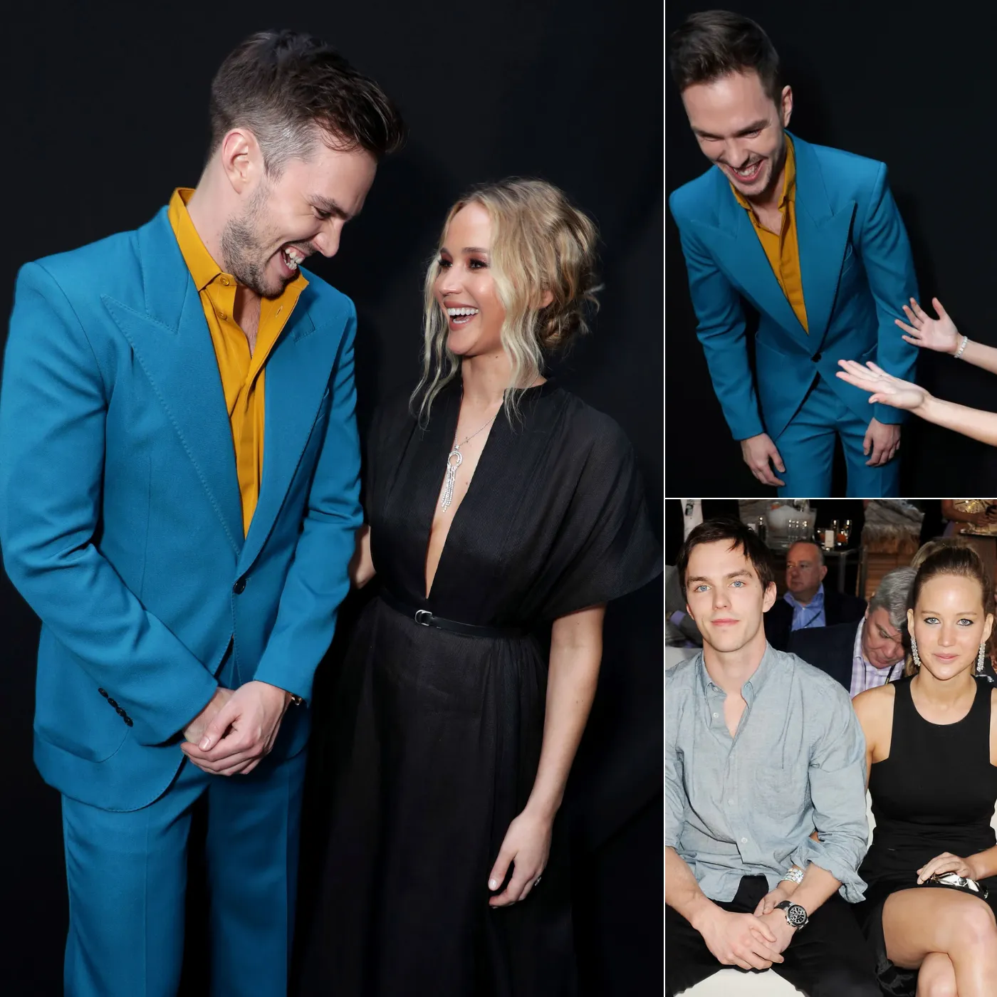 Nicholas Hoult couldn’t hide his excitement when he met his ex-girlfriend Jennifer Lawrence. Is the old love still lingering