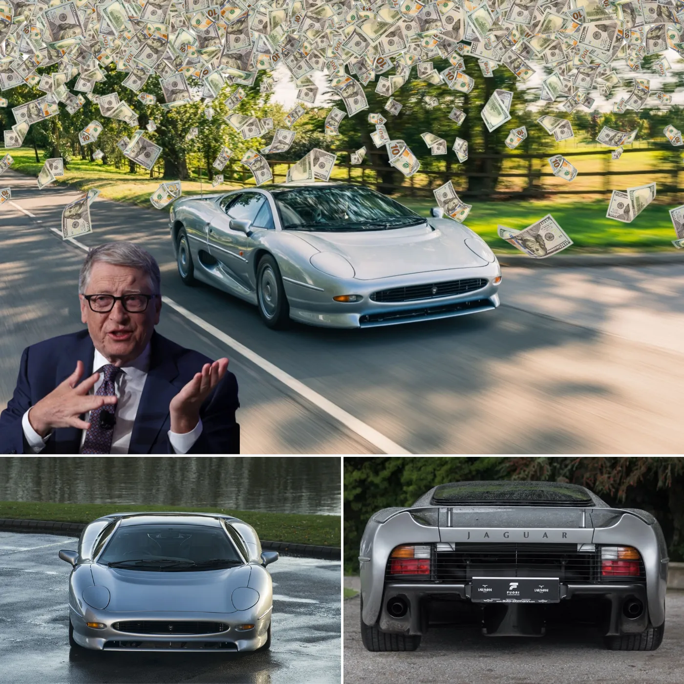 Bill Gates’ $1 Million Jaguar XJ220: An Iconic Masterpiece of Only 275 Units Worldwide