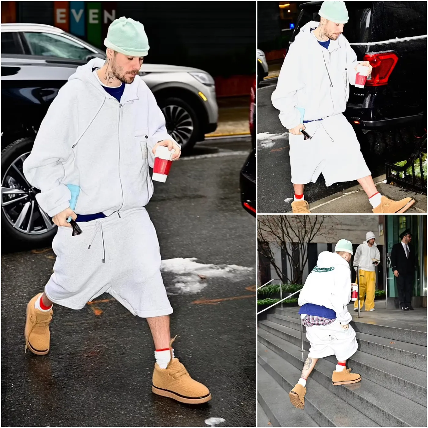 Justin Bieber Sparks Concern as He Steps Out Alone in NYC, Looking Disheveled