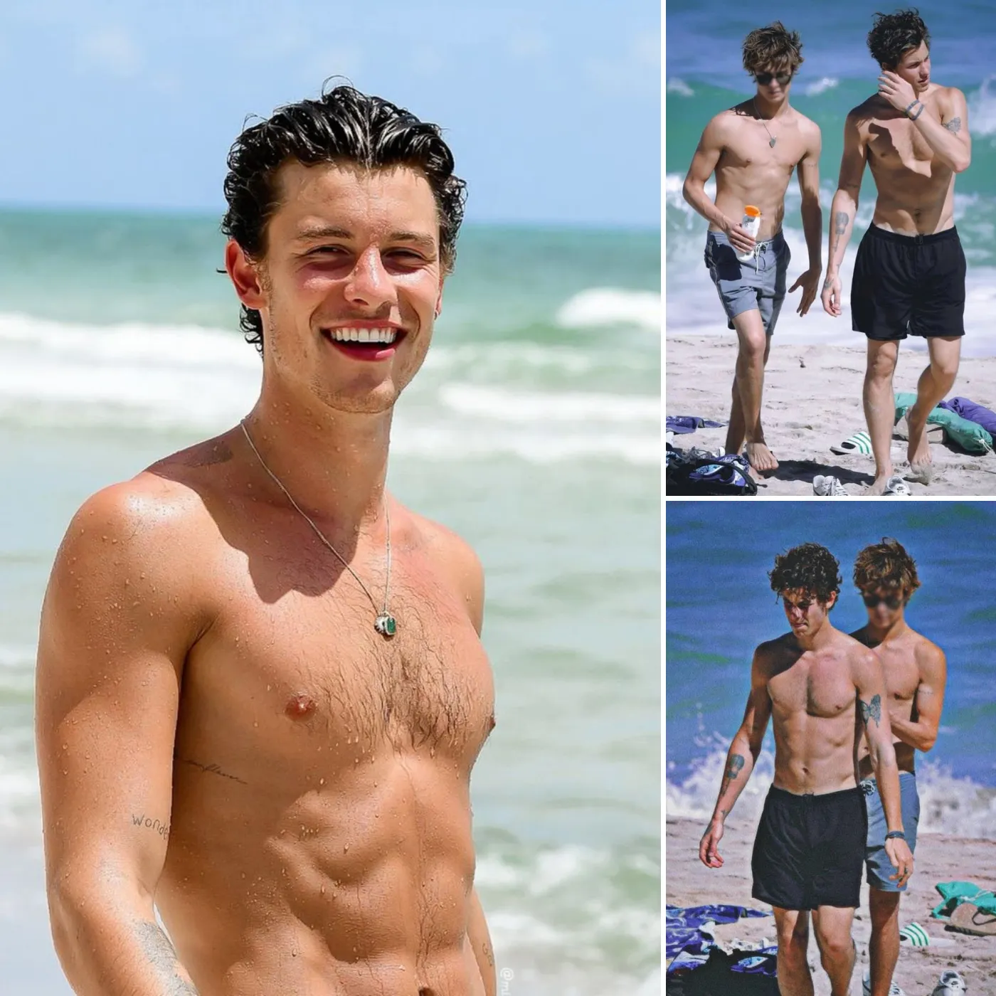 Shawn Mendes & Mystery Man—Romantic Beach Date Uncovered!