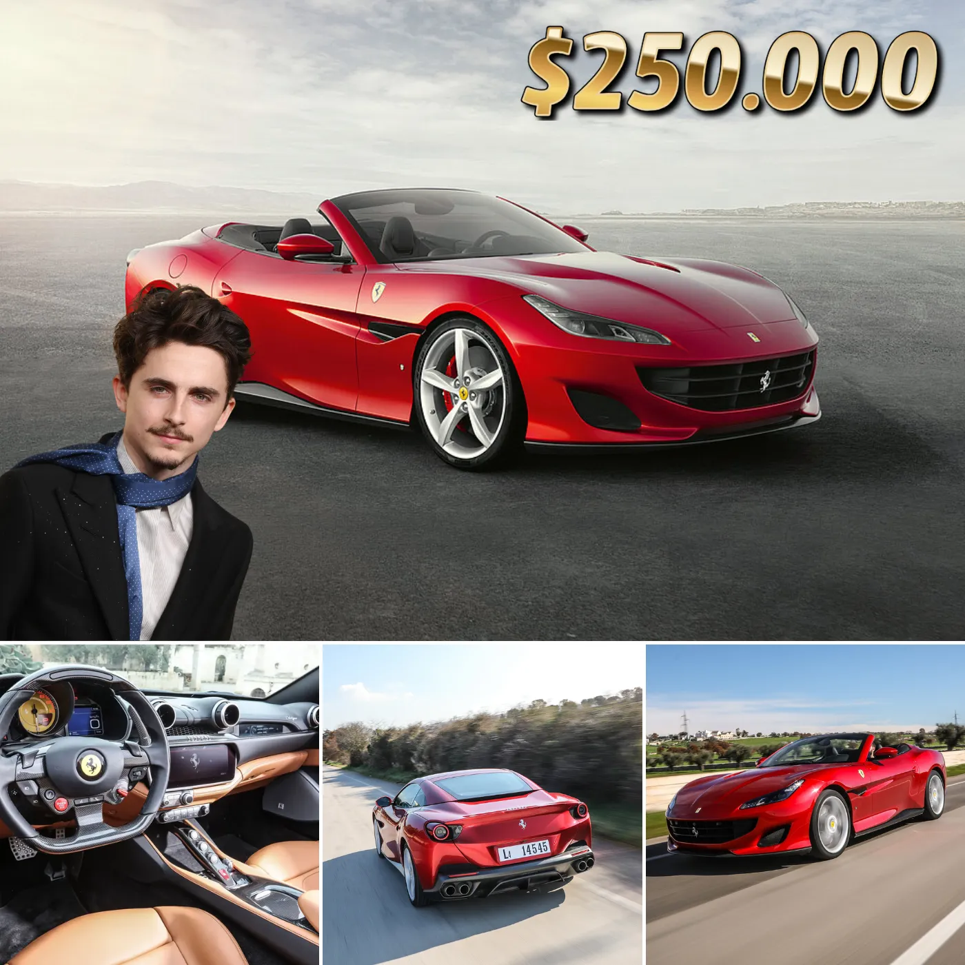 Timothée Chalamet’s $250,000 Ferrari Proves Hollywood’s Disconnected Lifestyle