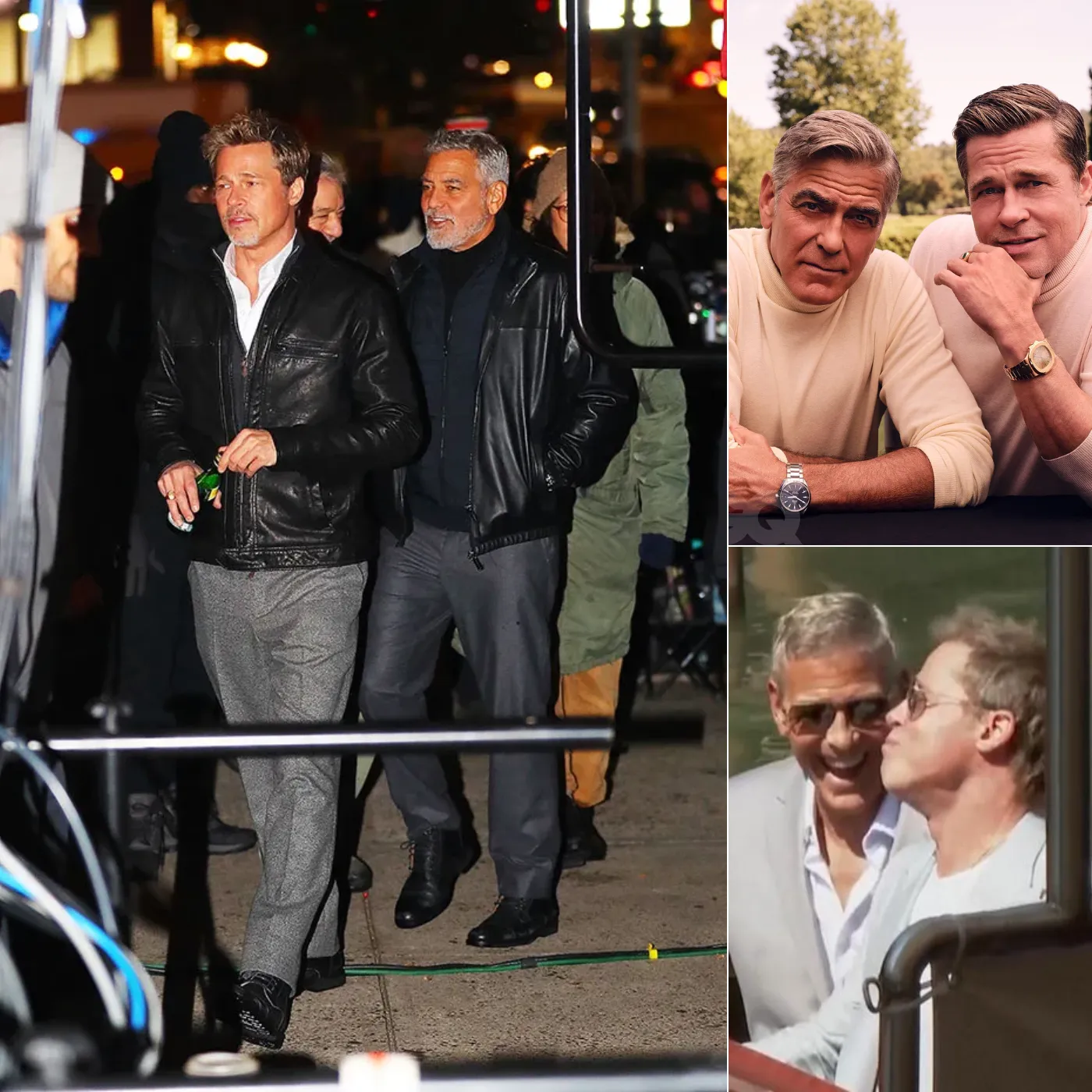 Brad Pitt and George Clooney’s Unbelievable Moments Have Been Leaked! Is this friendship truly pure?