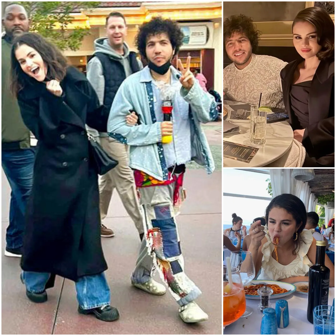 Selena Gomez and Benny Blanco Take a Spin in the Teacups on Disneyland Date