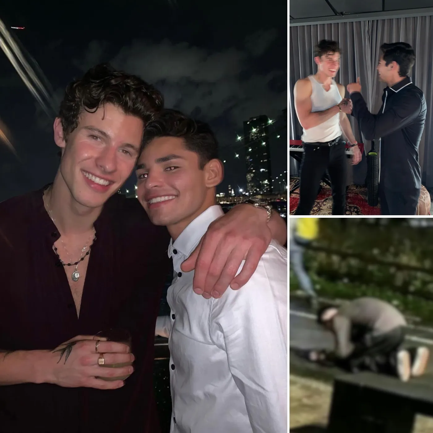 Shawn Mendes Caught in the Rain—Why Is He Kneeling Before Ryan Garcia?