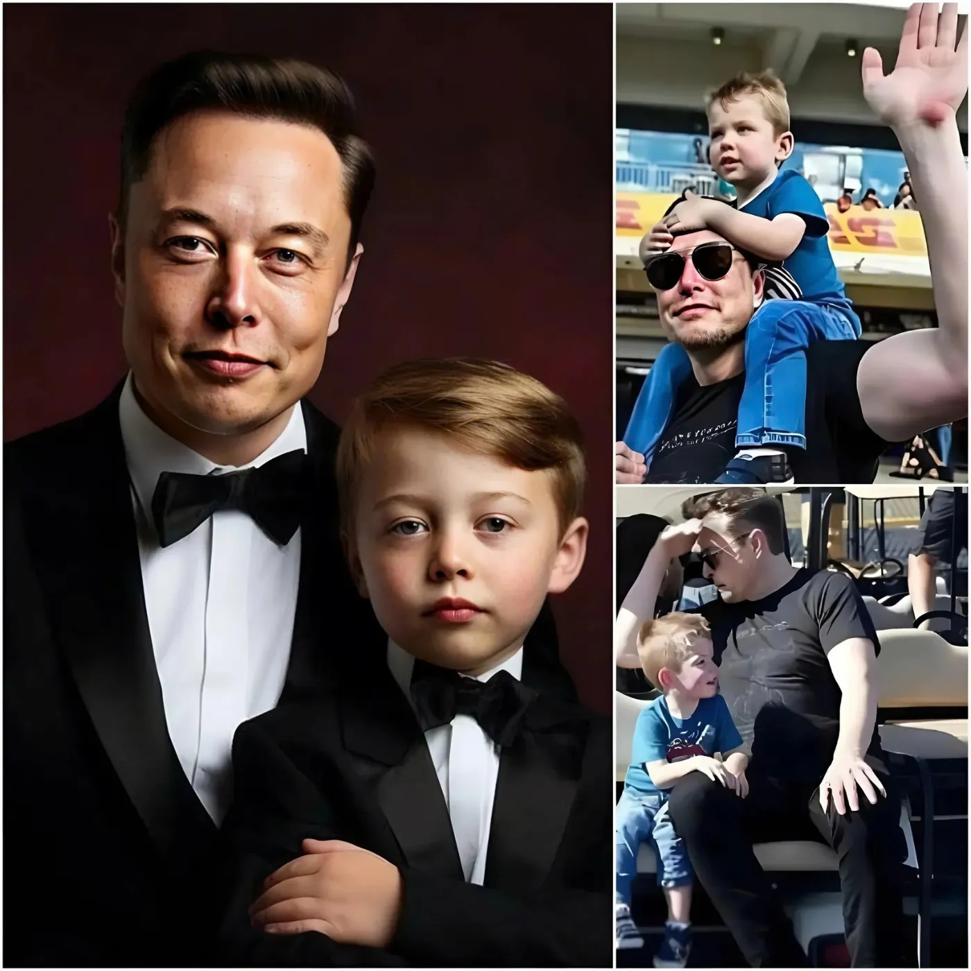 Elon Musk Attends Formula 1 in Austin with His Three-Year-Old Son Amid Custody Battle with Grimes