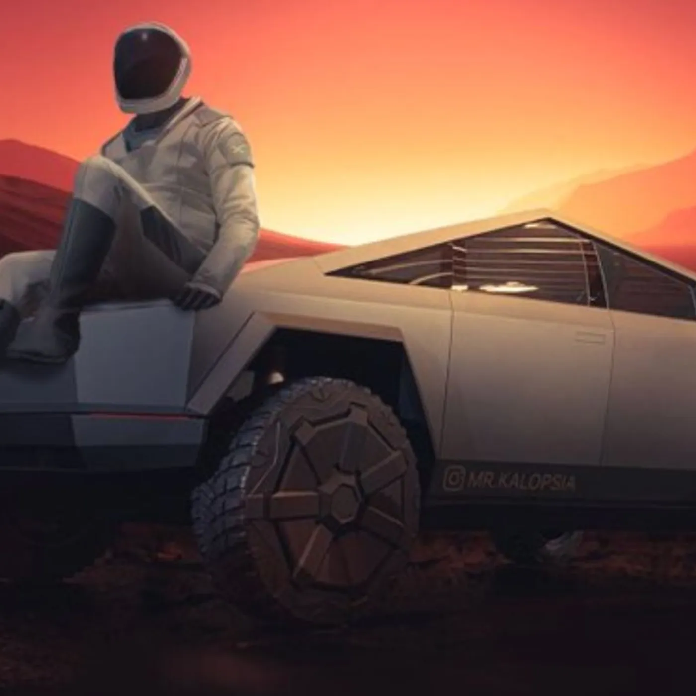 Tesla CEO Elon Musk Announces Mars Rover Model Similar to NASA