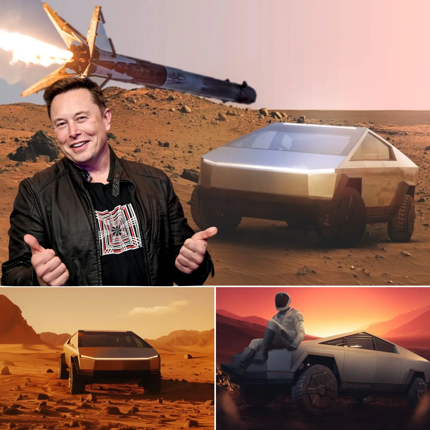 Tesla CEO Elon Musk Announces Mars Rover Model Similar to NASA