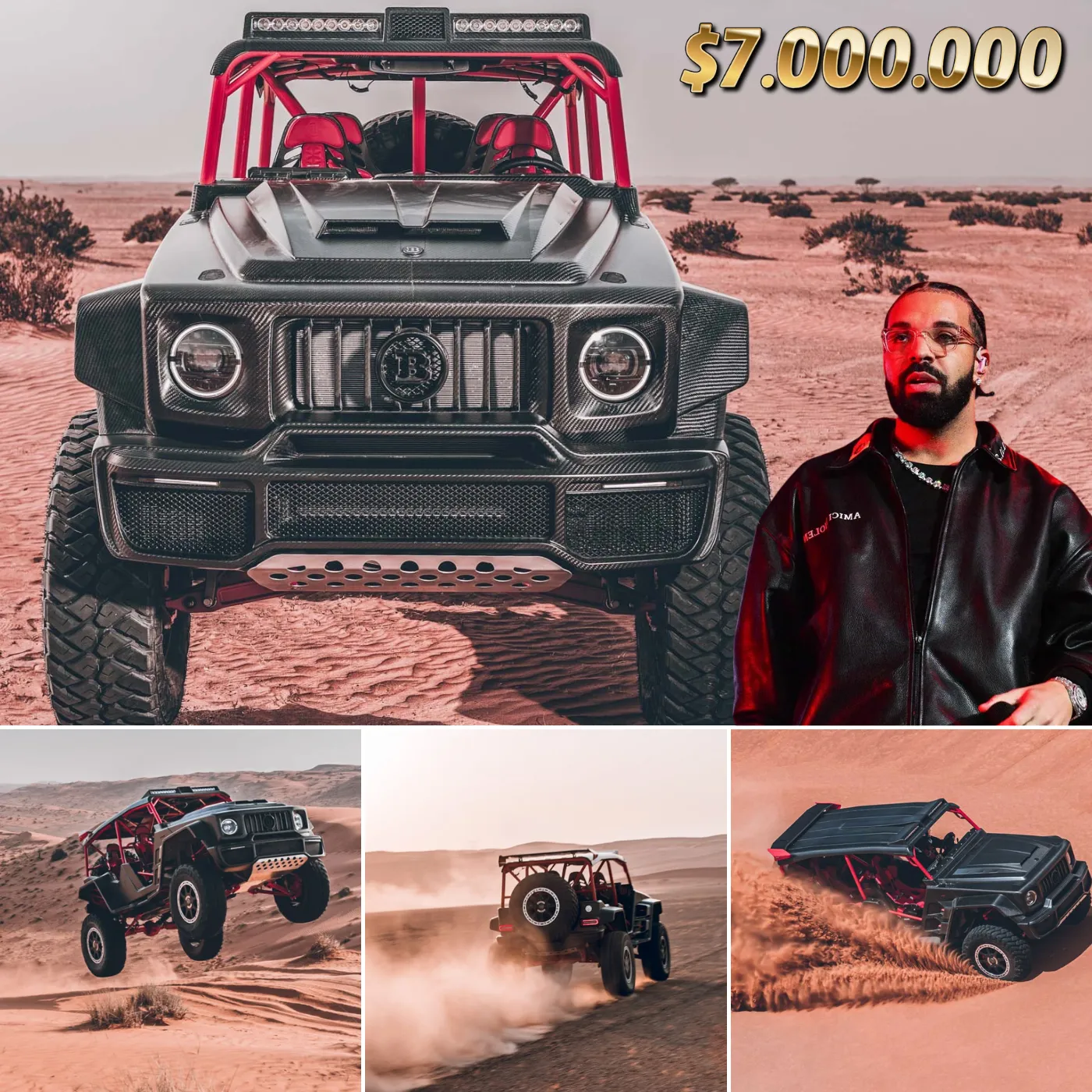 You Cannot Afford The 7 Million BRABUS Crawler Of Drake And That Is The Point