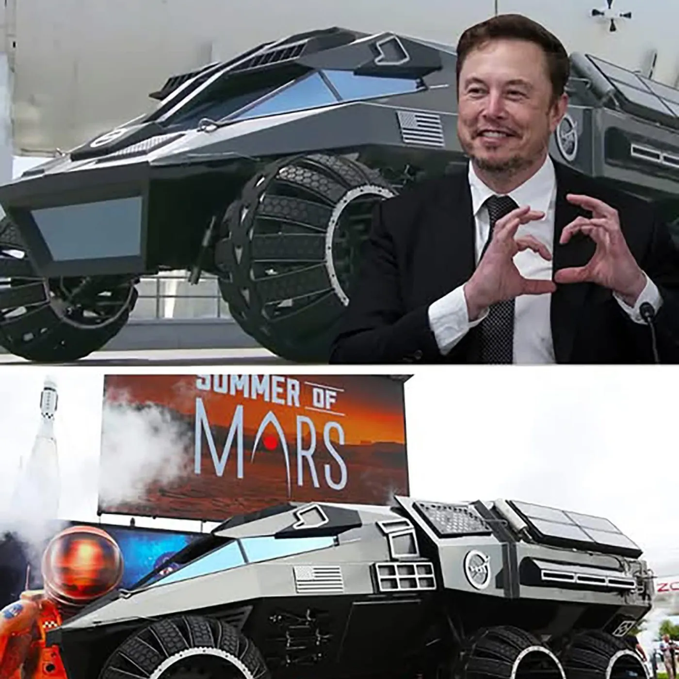 The Tesla CEO Elon Musk’s Vision A Pickup Truck That Resembles NASA’s Mars Rover Concept