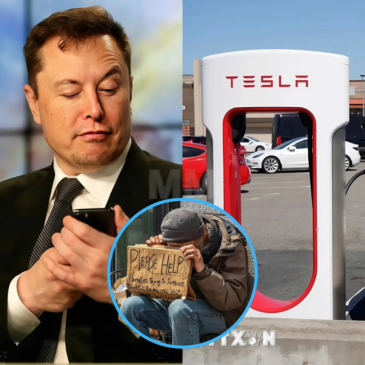 Elon Musk Gives Away $112 Million in Tesla Stock to the Homeless