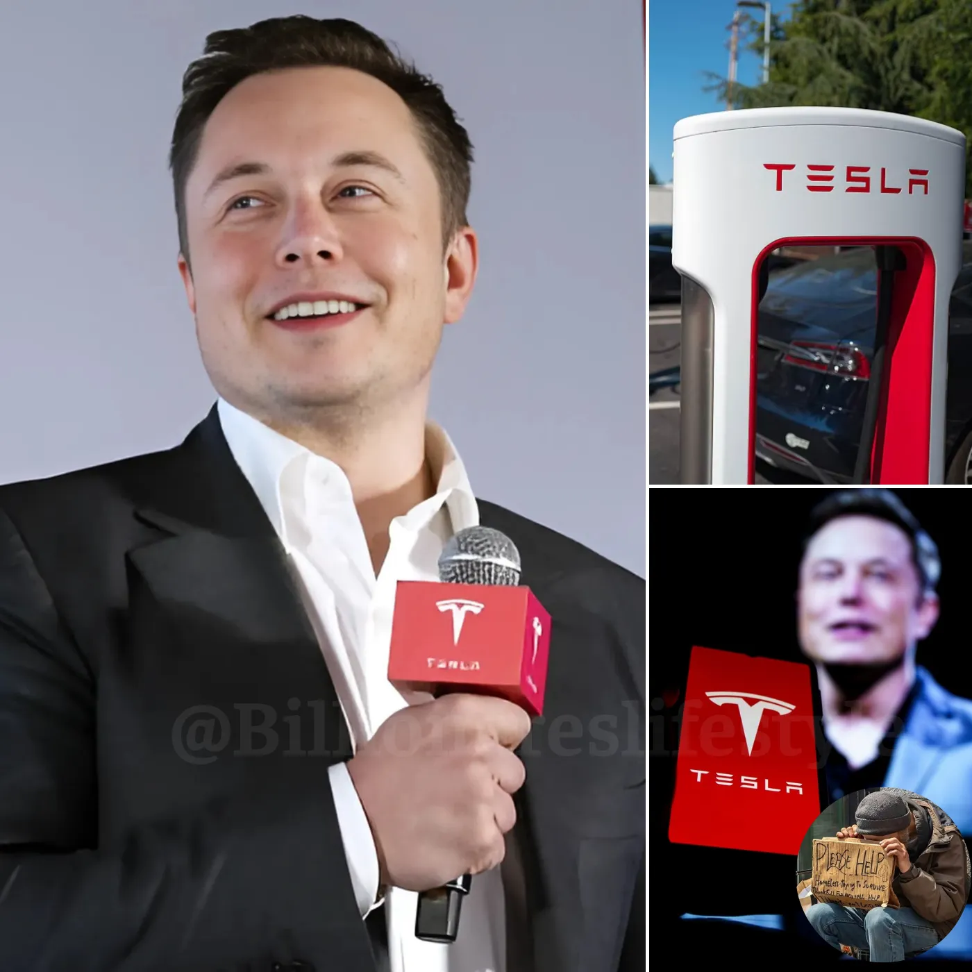 Elon Musk Gives Away $112 Million in Tesla Stock to the Homeless