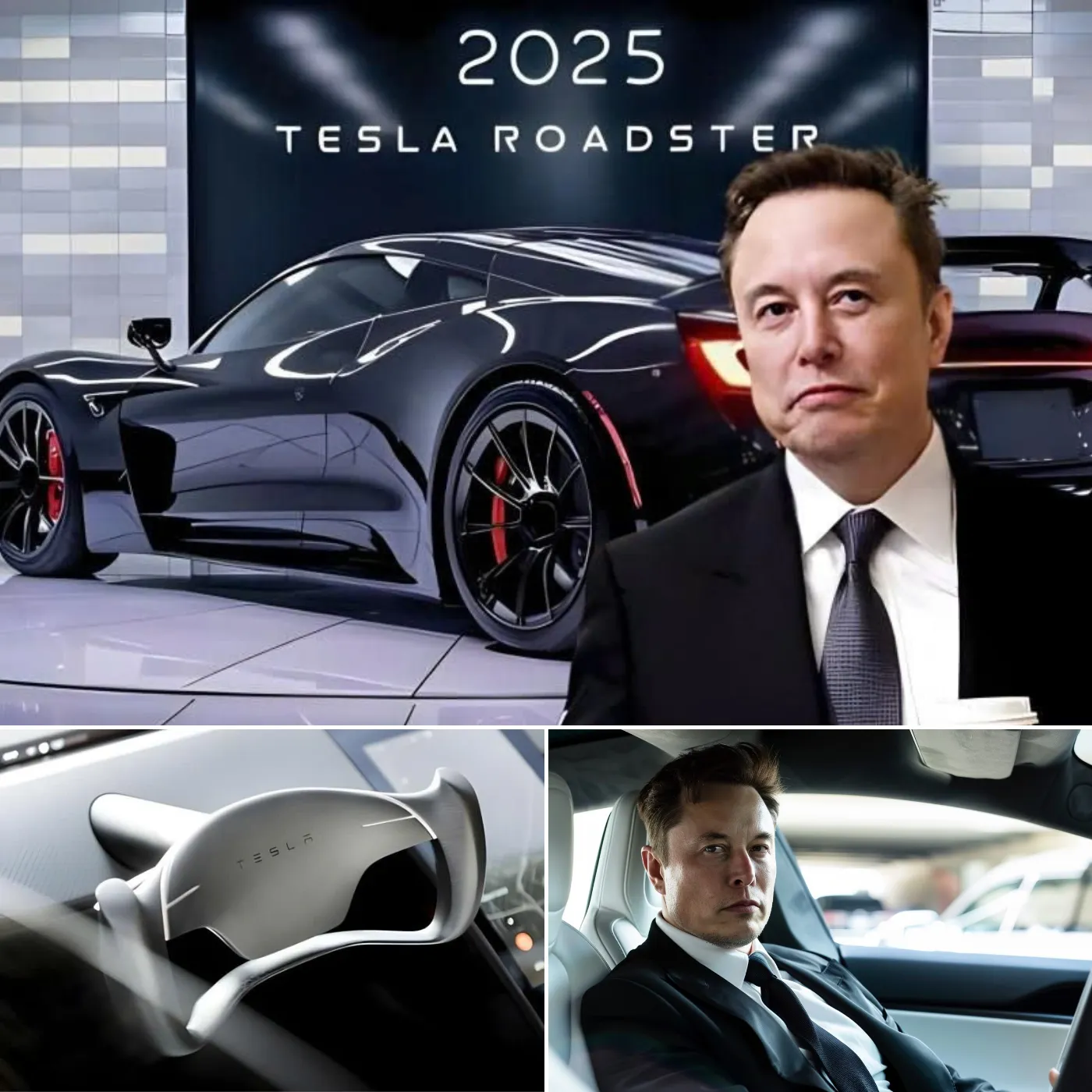 Elon Musk Sets the Stage for Tesla’s Most Powerful Roadster Yet in 2025!