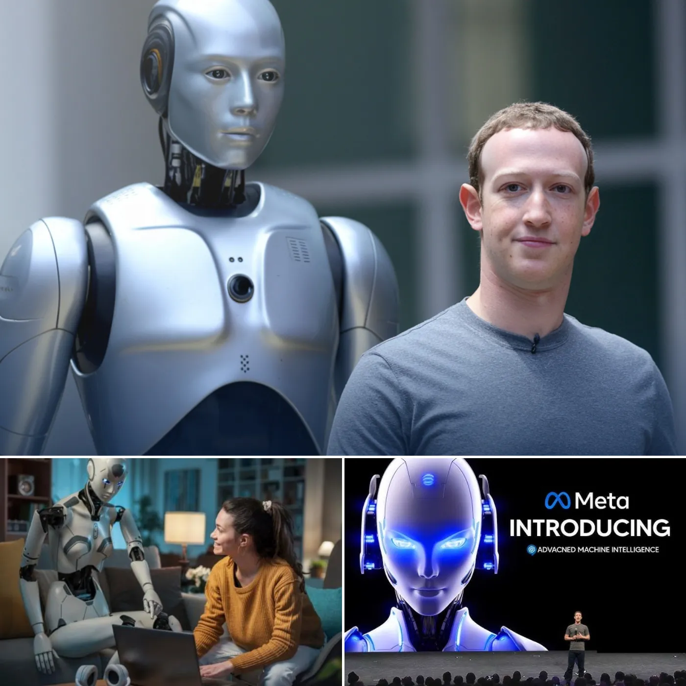 Mark Zuckerberg Follows Elon Musk with a Billion-Dollar Investment into Meta's AI-Powered Humanoid Robots